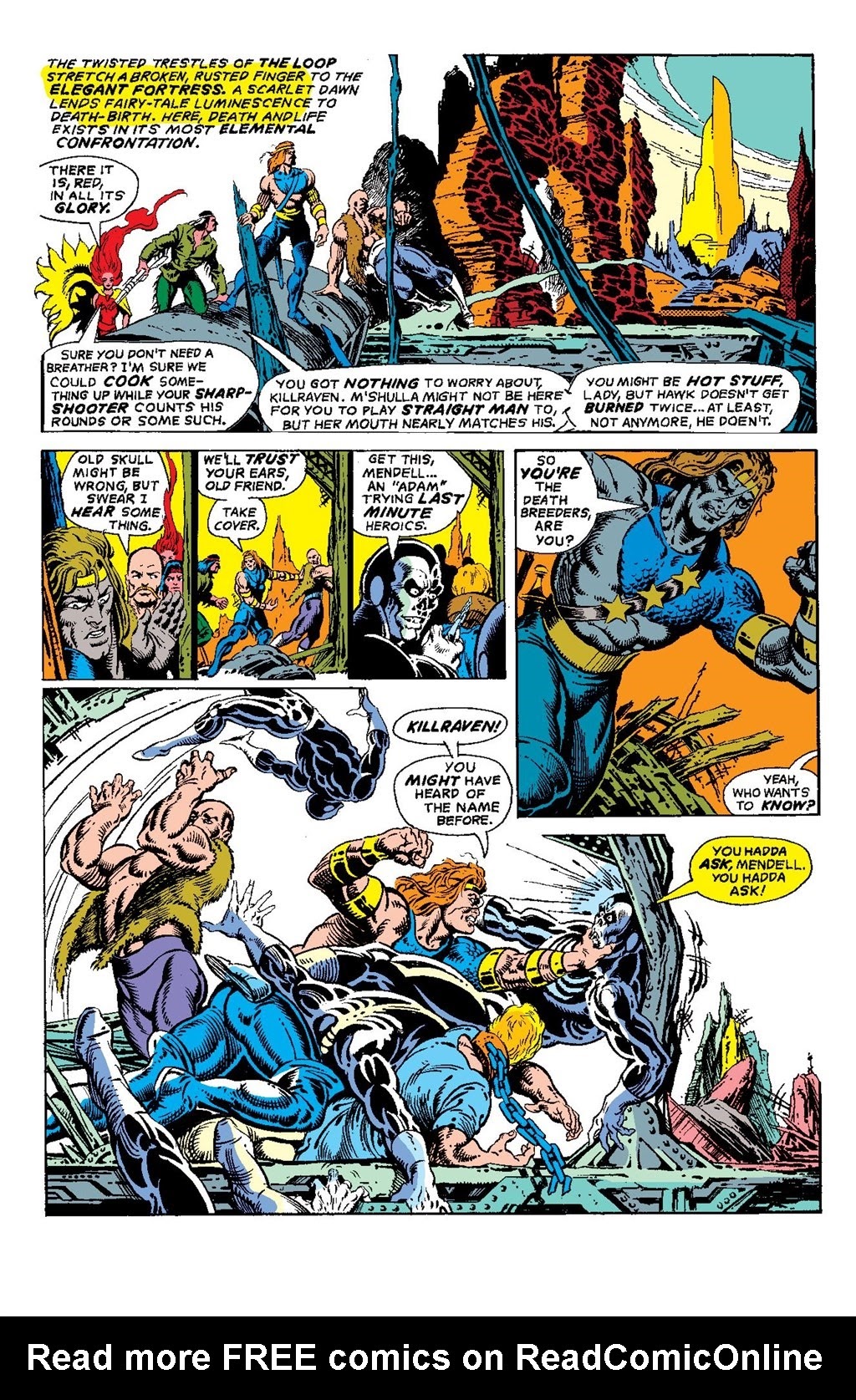 Read online Killraven Epic Collection: Warrior of the Worlds comic -  Issue # TPB (Part 2) - 91