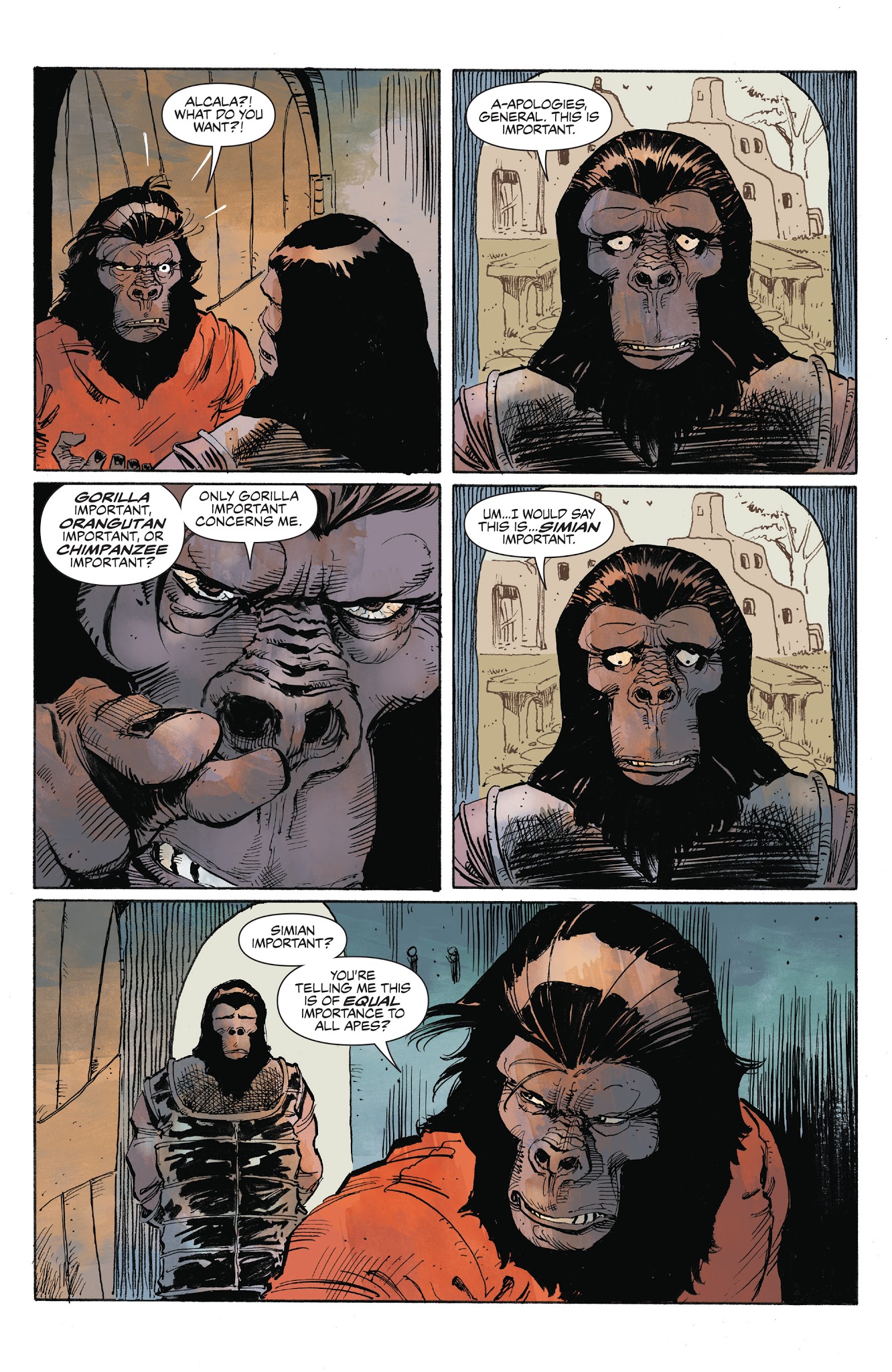Read online Planet of the Apes: Ursus comic -  Issue #3 - 21