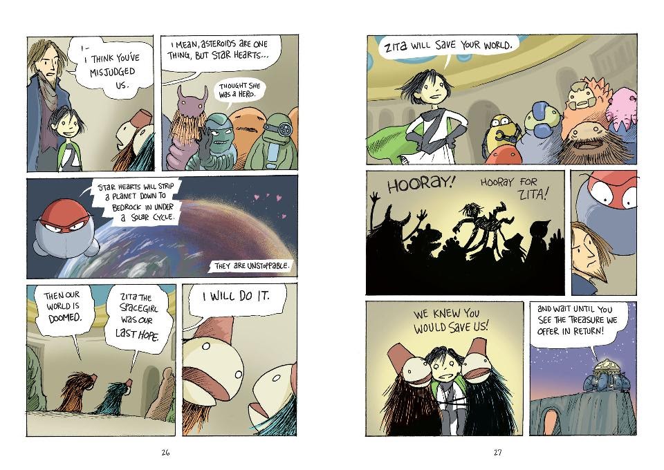 Read online Legends of Zita the Spacegirl comic -  Issue # TPB - 17