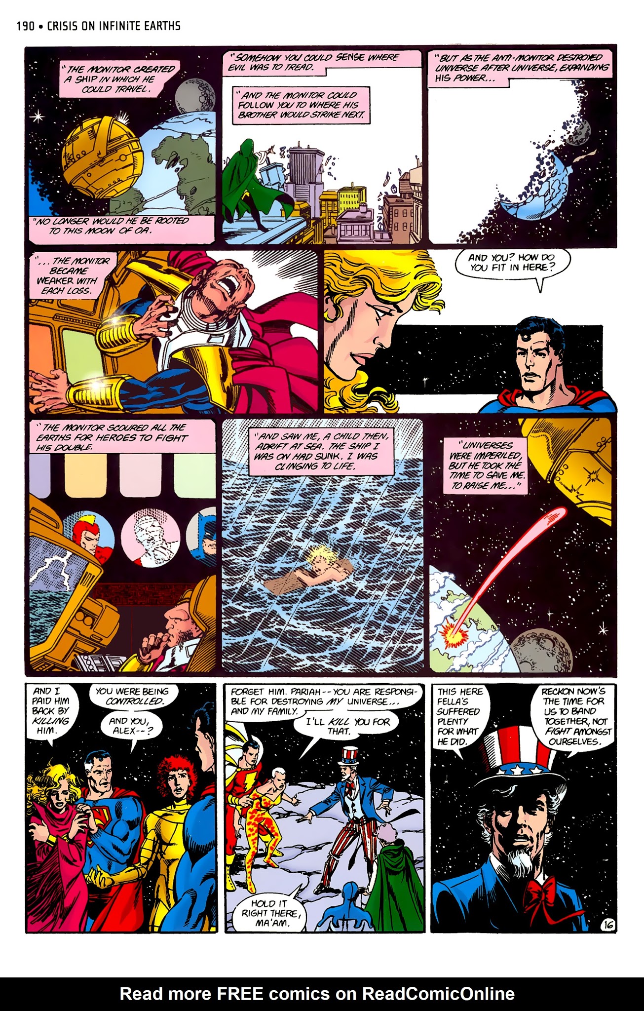 Read online Crisis on Infinite Earths (1985) comic -  Issue # _Absolute Edition 2 - 18