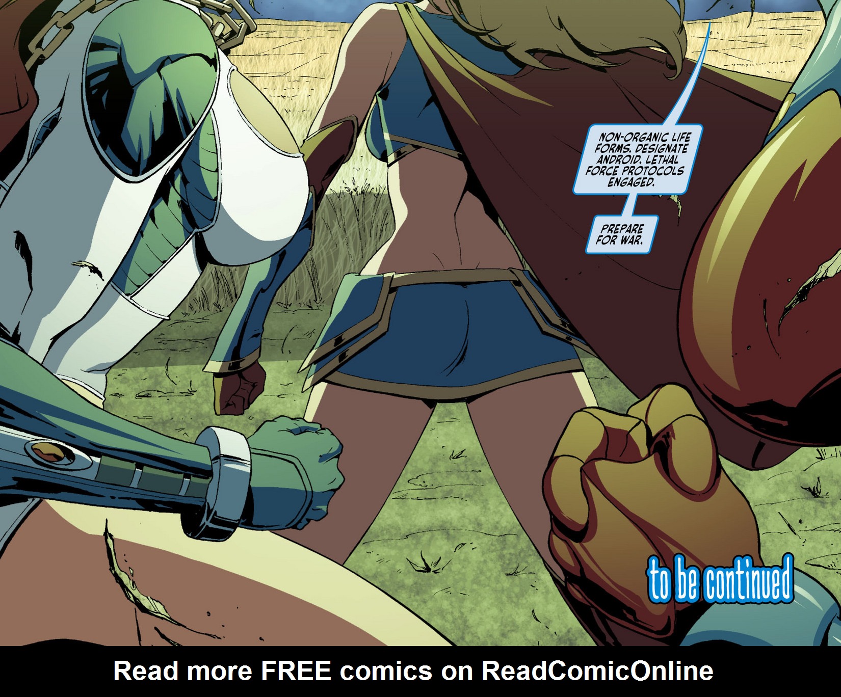 Read online Ame-Comi: Supergirl comic -  Issue #1 - 22
