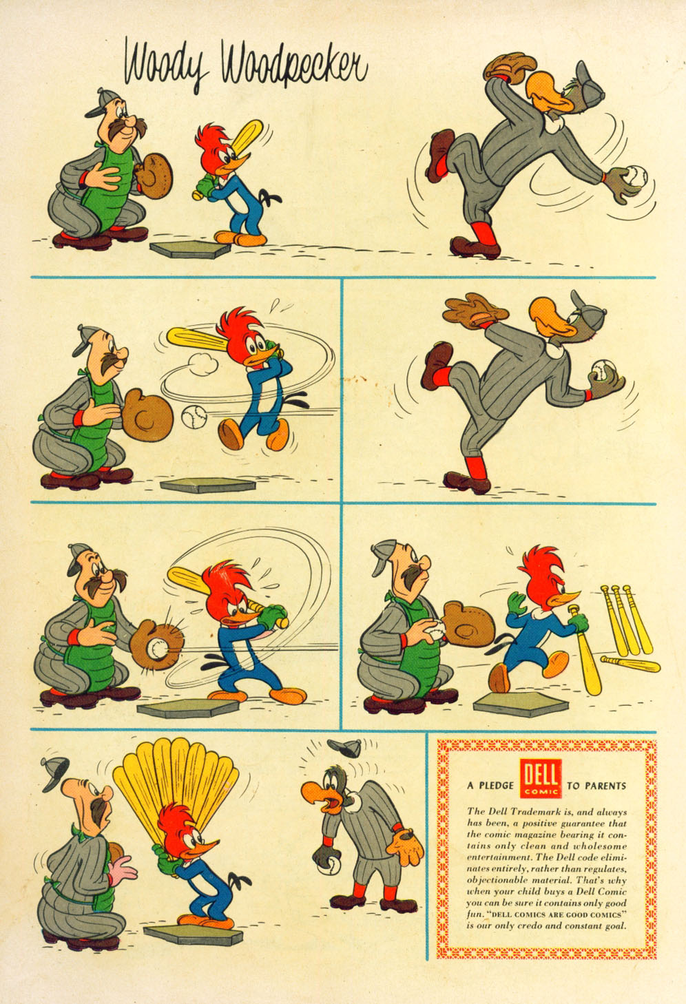 Read online Walter Lantz Woody Woodpecker (1952) comic -  Issue #37 - 36