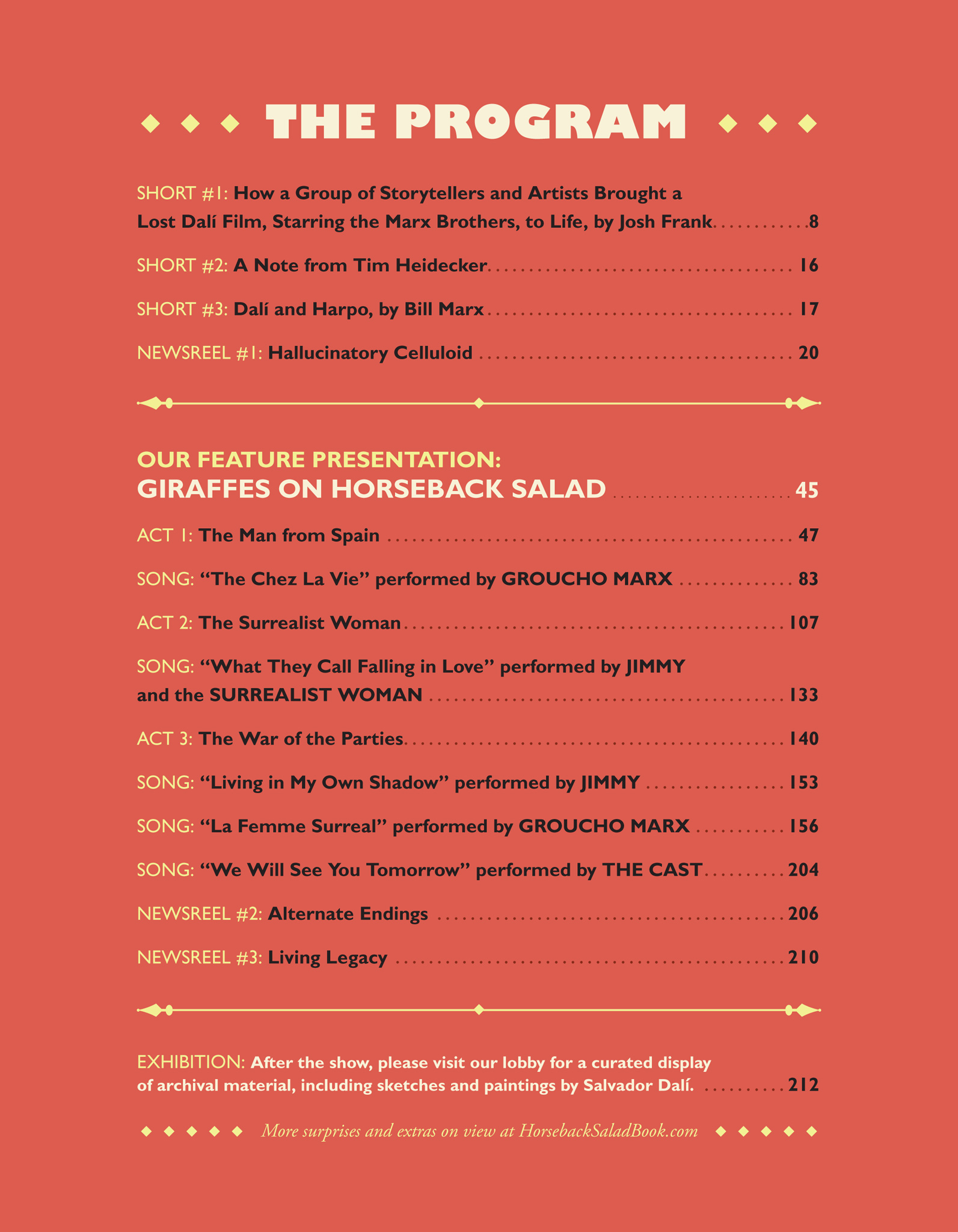 Read online Giraffes on Horseback Salad: Salvador Dali, the Marx Brothers, and the Strangest Movie Never Made comic -  Issue # TPB (Part 1) - 7