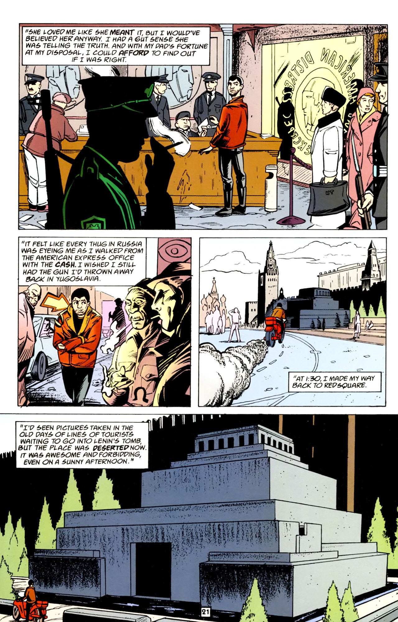 Read online Vertigo Vérité: The Unseen Hand comic -  Issue #3 - 20