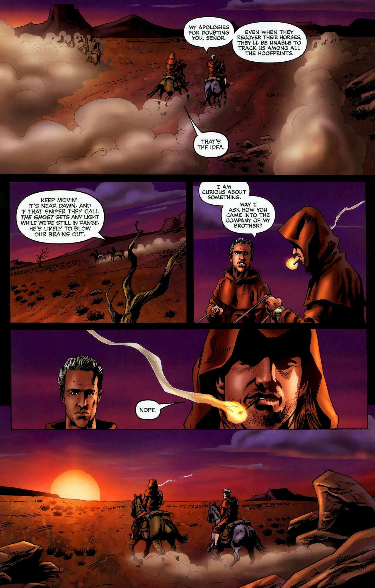 Read online The Man with No Name comic -  Issue #4 - 13