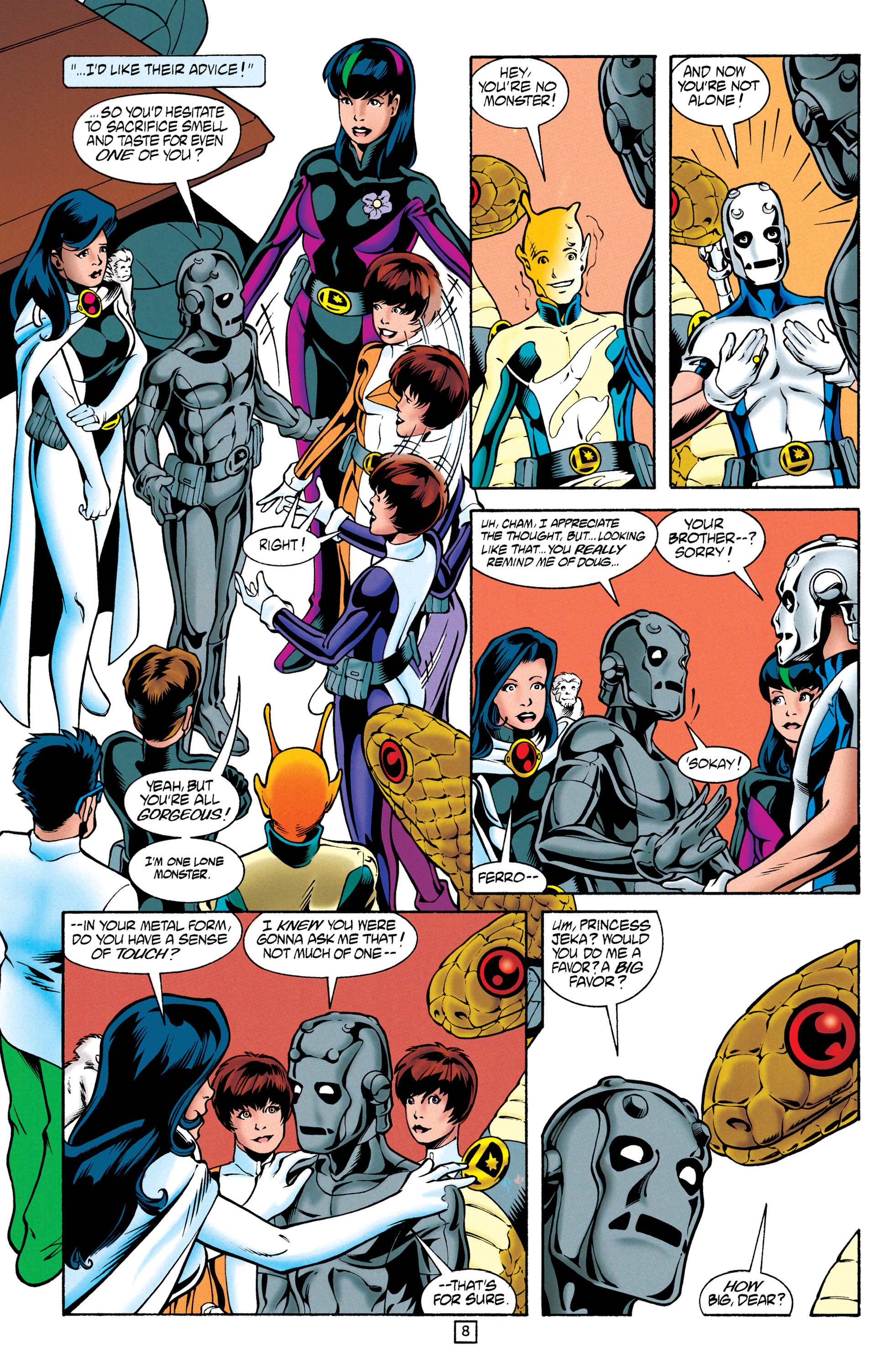 Read online Legionnaires comic -  Issue #58 - 9