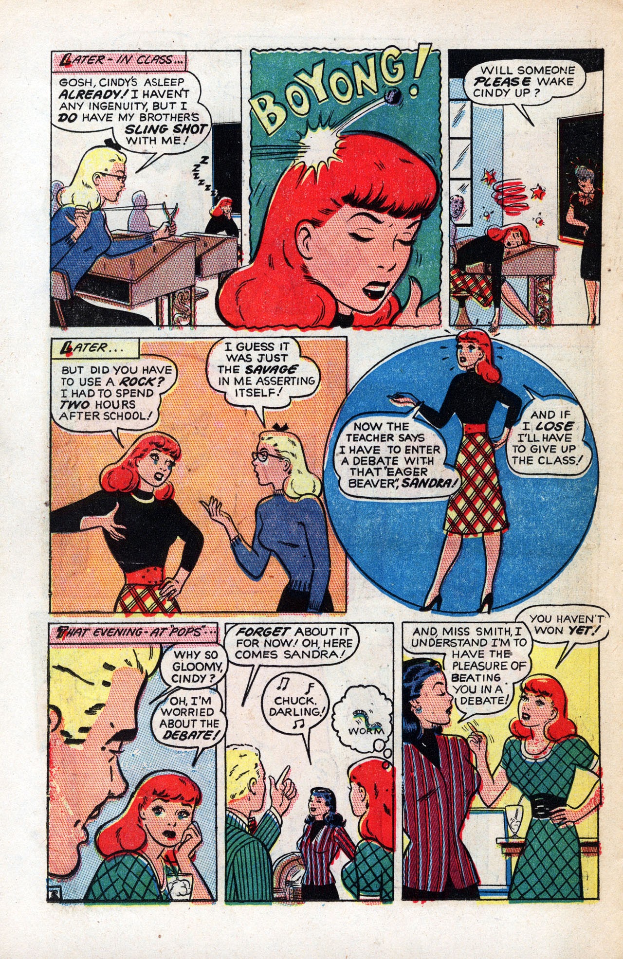 Read online Junior Miss (1947) comic -  Issue #30 - 19