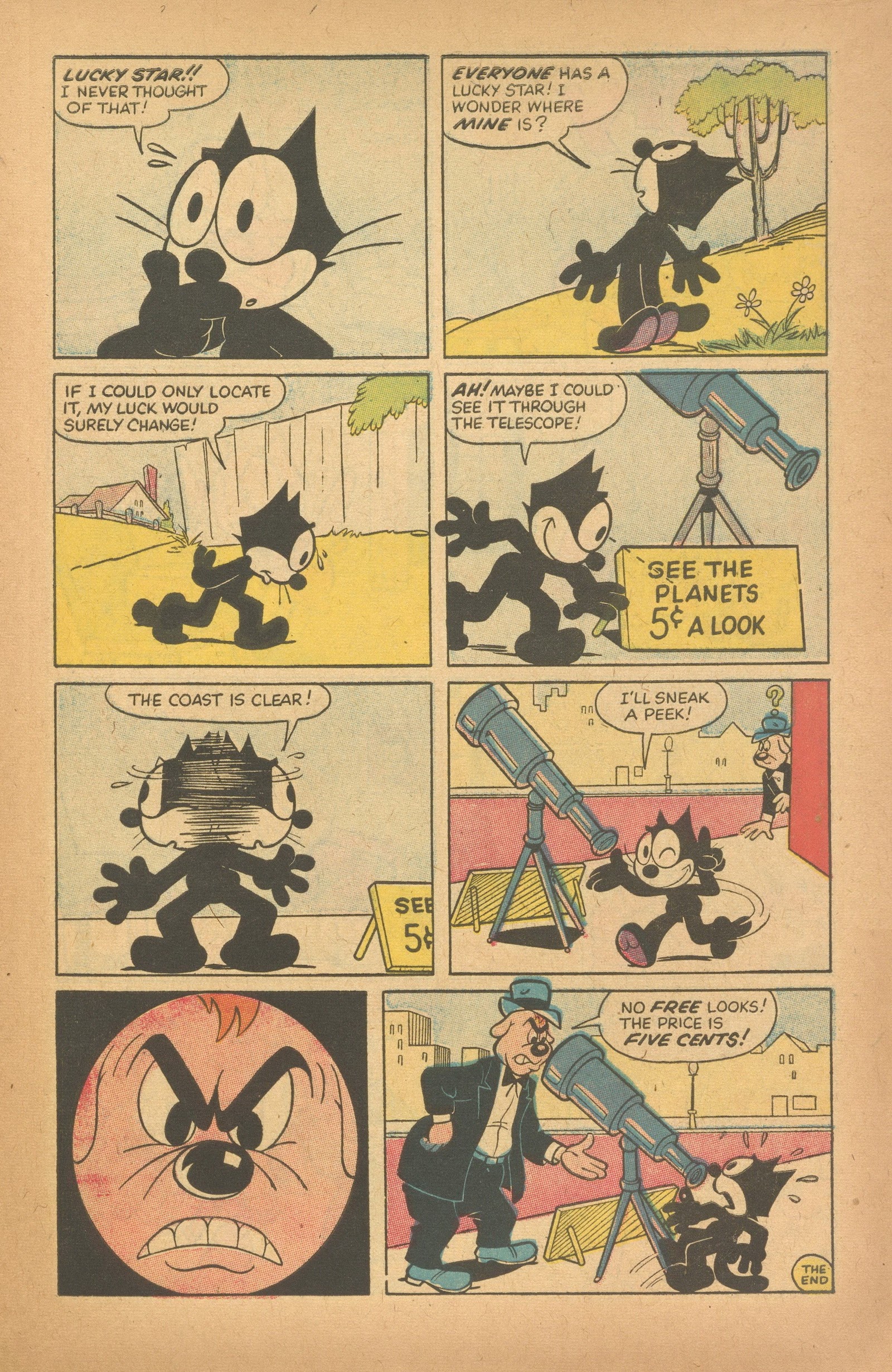 Read online Felix the Cat (1955) comic -  Issue #77 - 9
