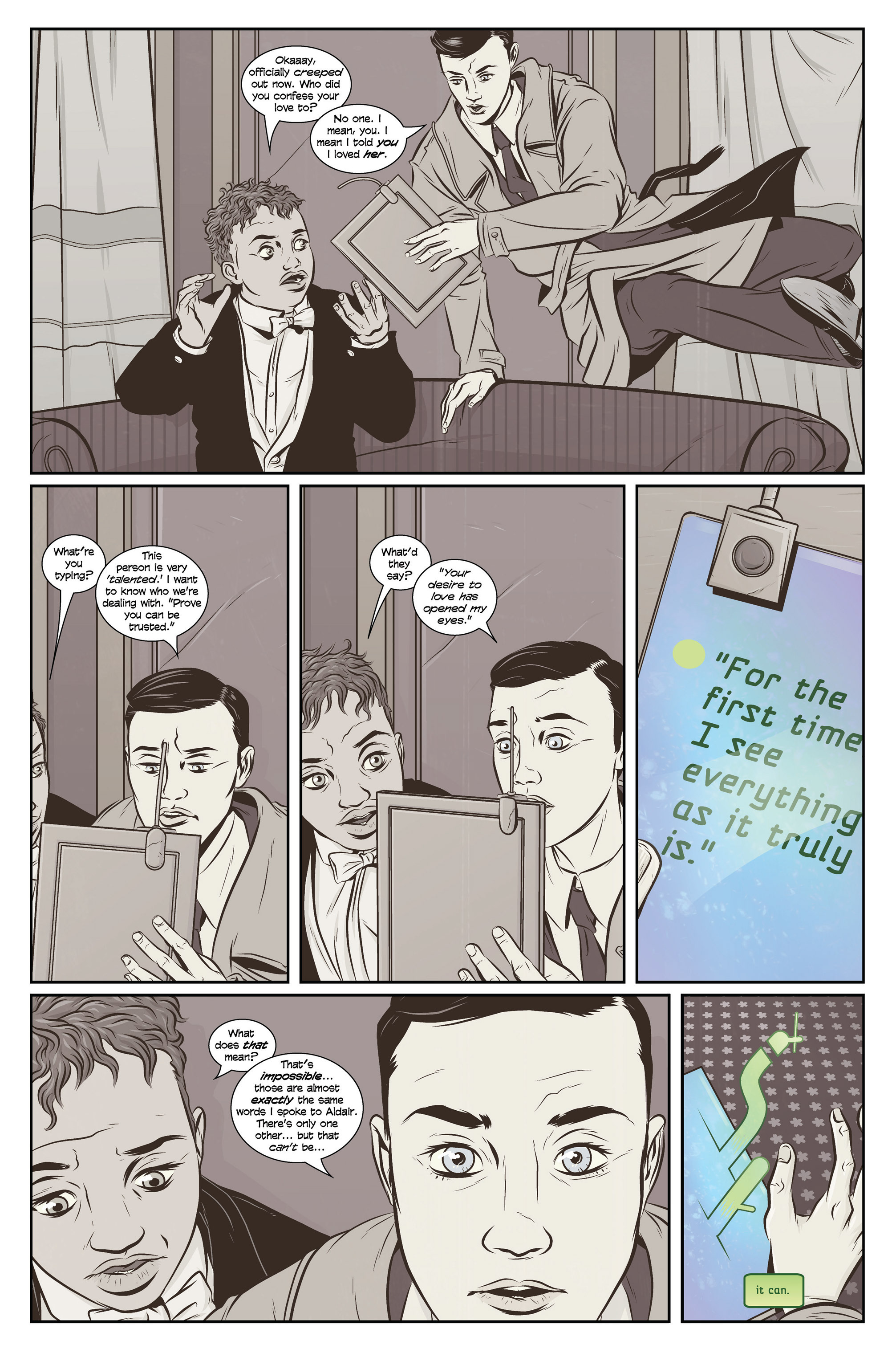 Read online Skinned comic -  Issue #3 - 19