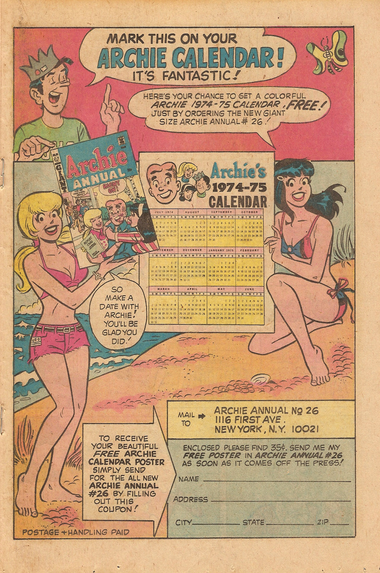 Read online Jughead's Jokes comic -  Issue #39 - 21