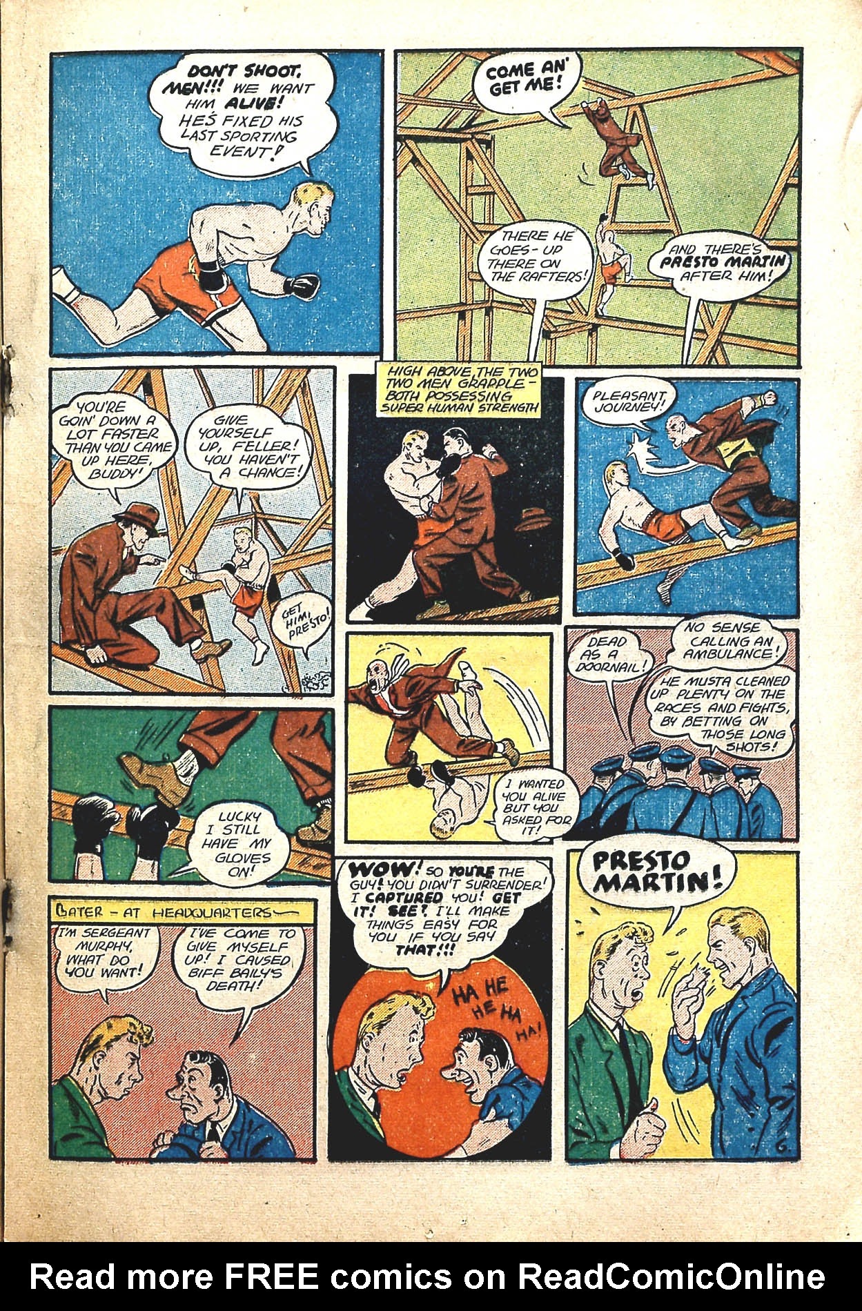Read online Captain Battle Comics comic -  Issue #3 - 26