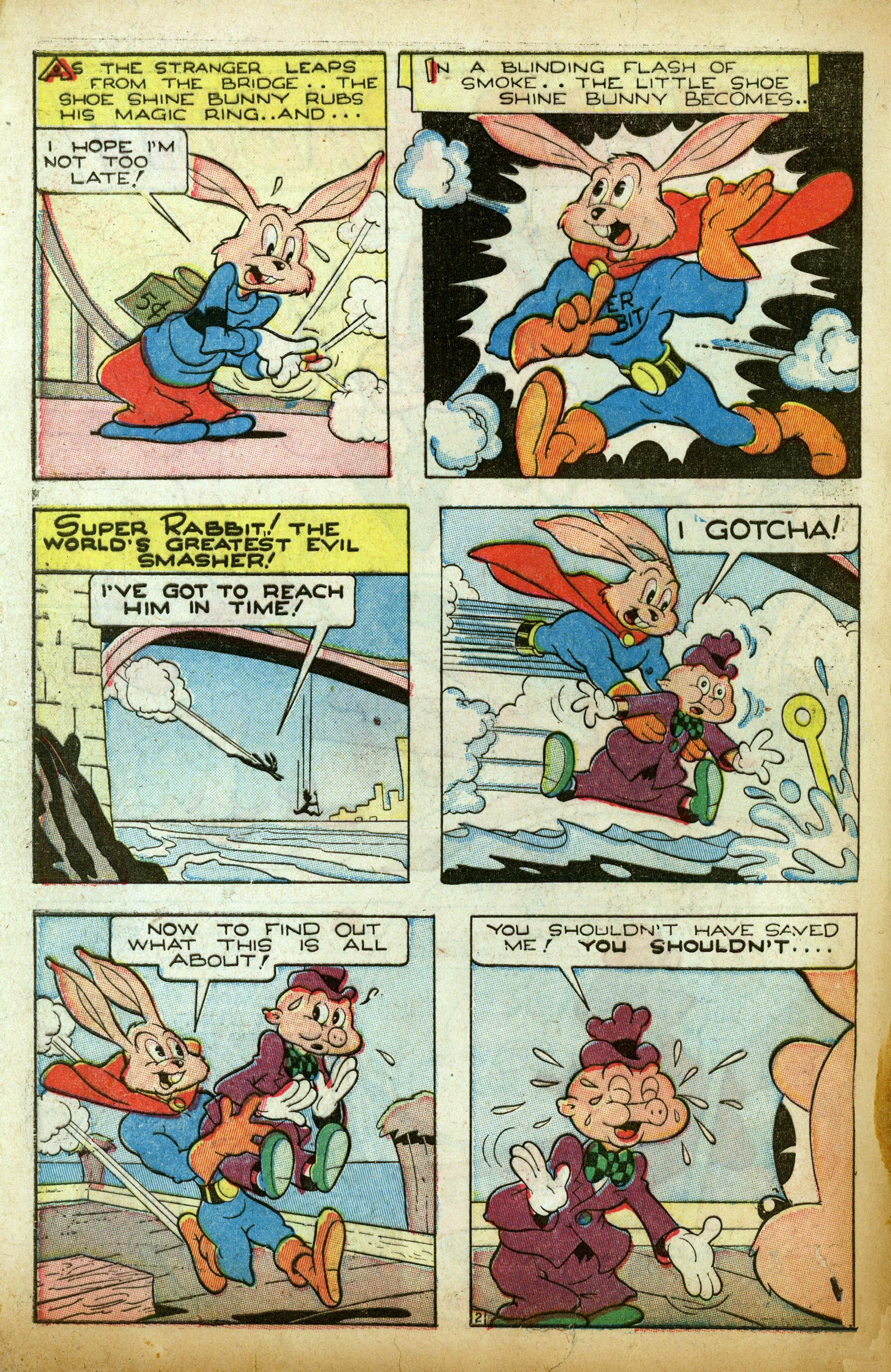Read online Super Rabbit comic -  Issue #6 - 4