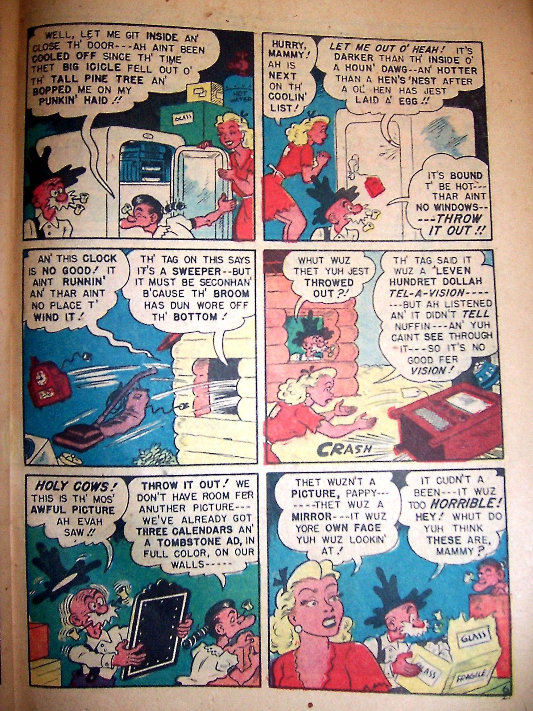 Read online Babe (1948) comic -  Issue #9 - 37