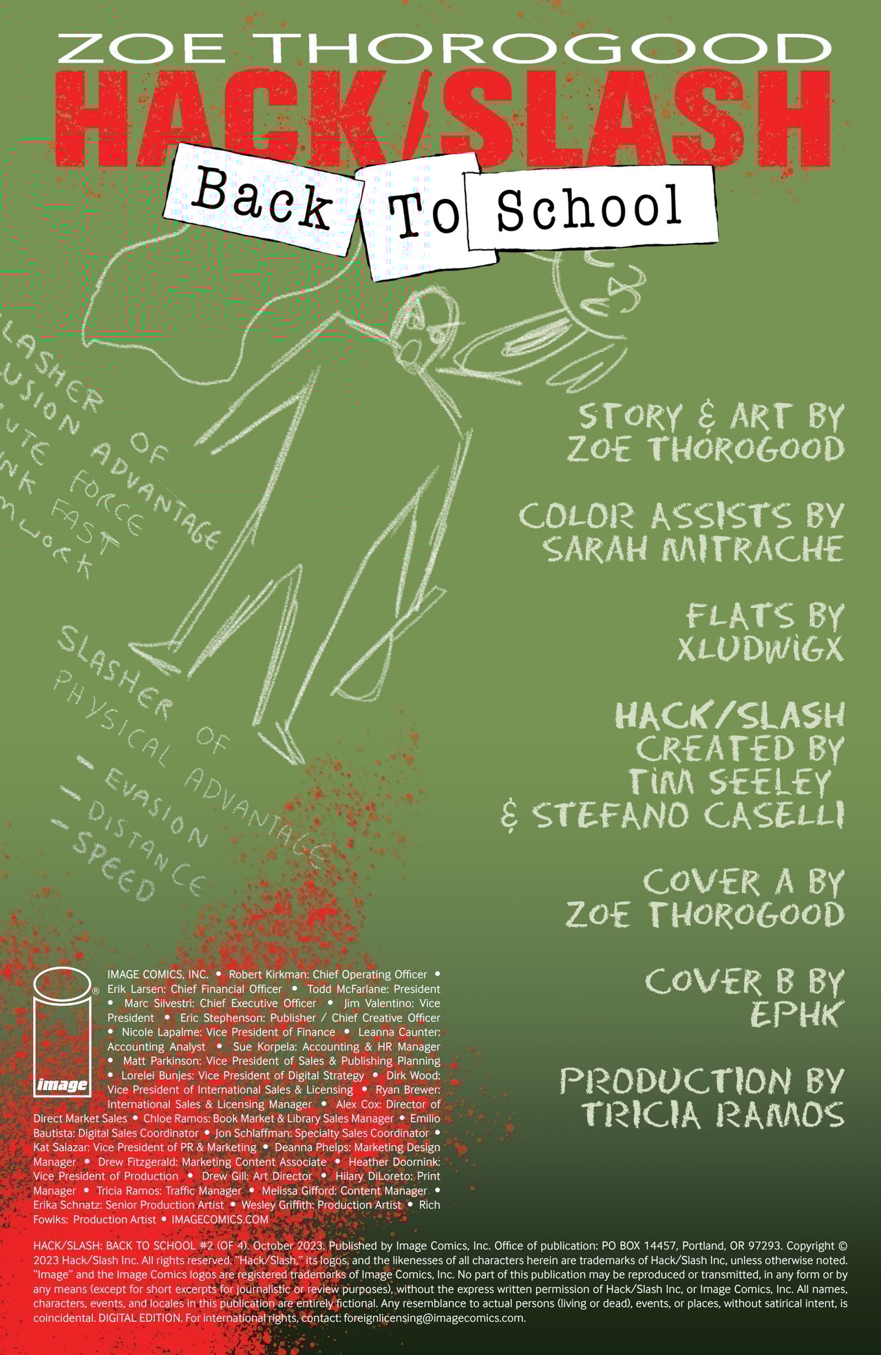 Read online Hack Slash: Back To School comic -  Issue #2 - 2