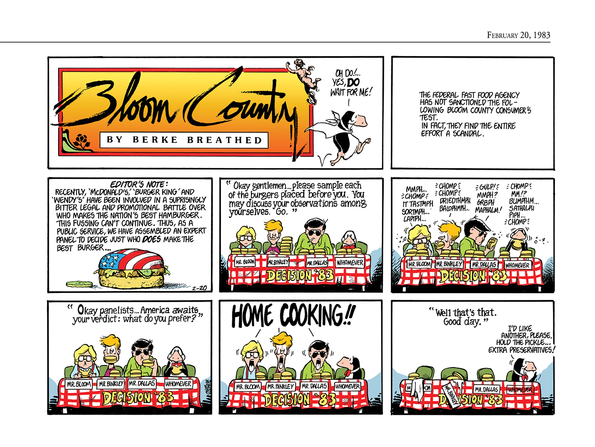 Read online The Bloom County Digital Library comic -  Issue # TPB 3 (Part 1) - 61