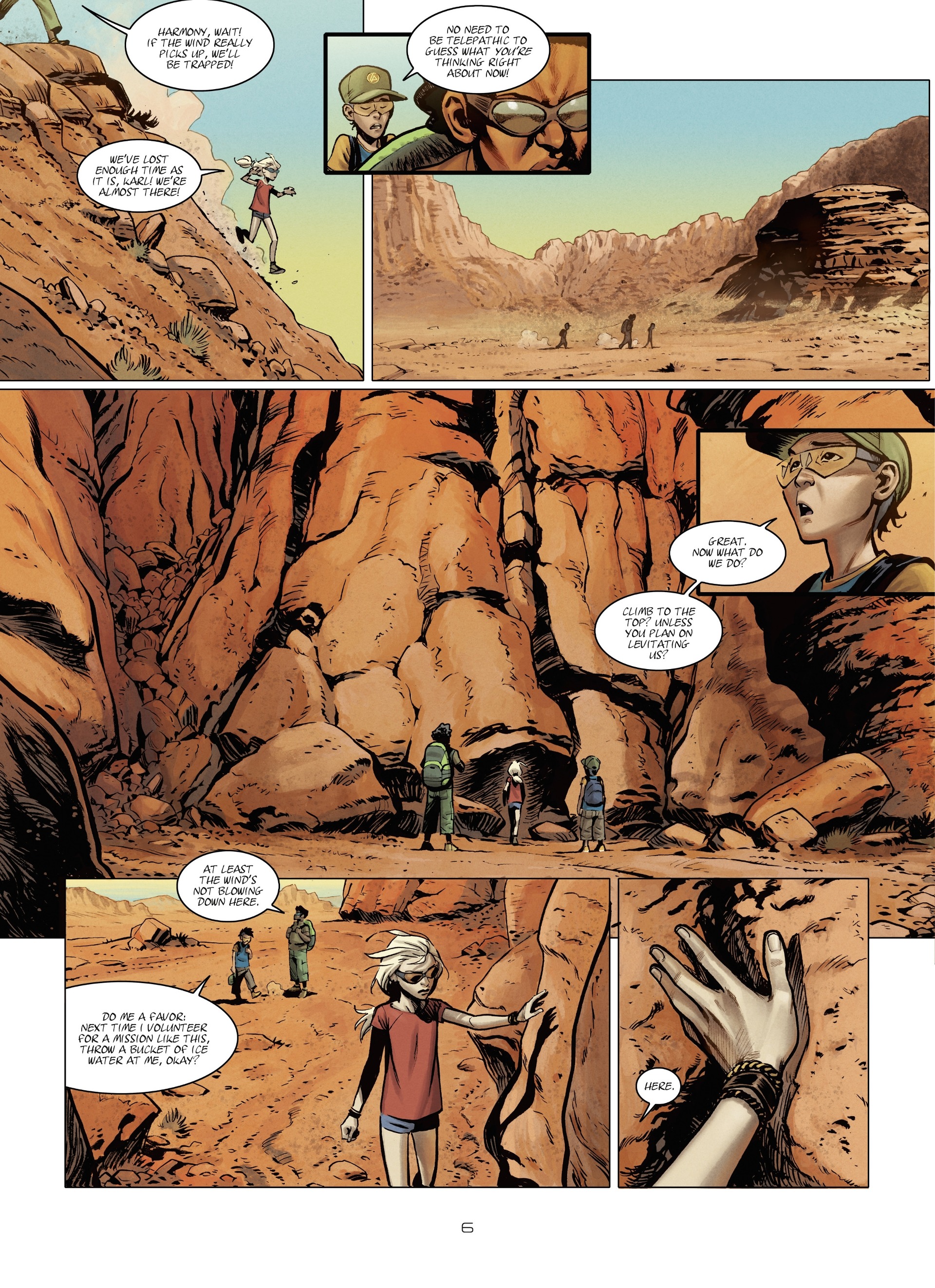 Read online Harmony comic -  Issue #4 - 6