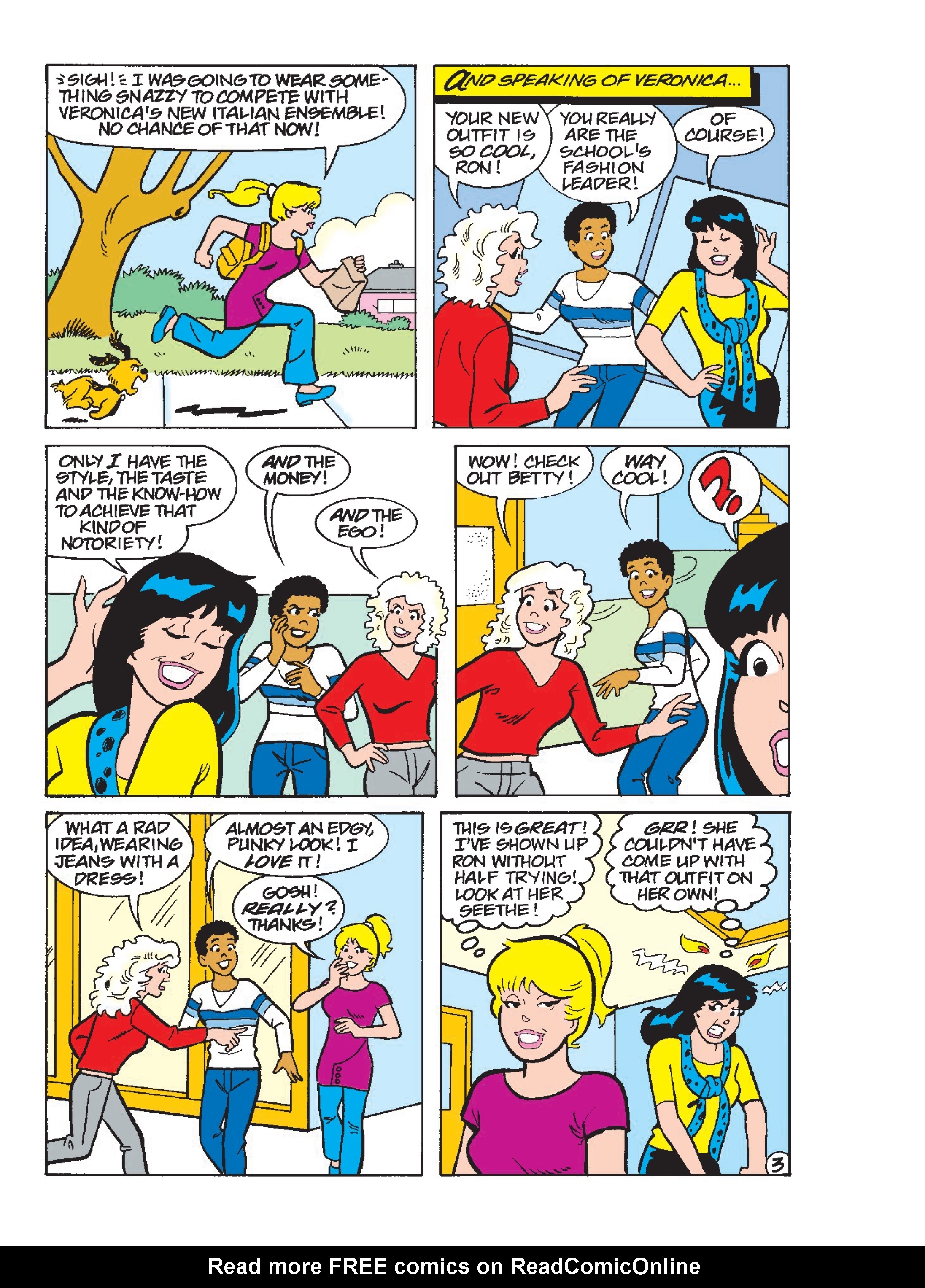 Read online Betty & Veronica Friends Double Digest comic -  Issue #256 - 169