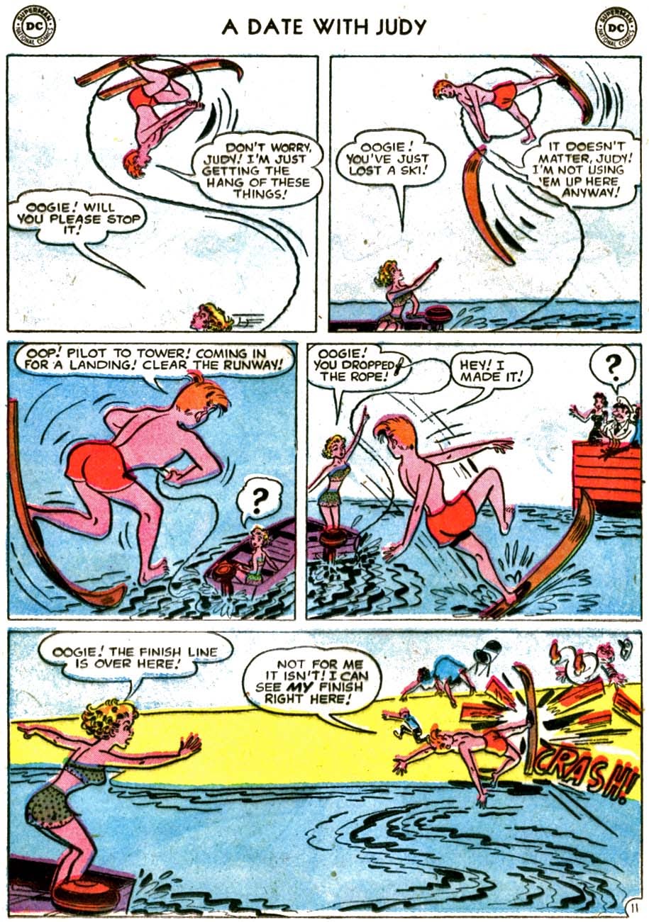 Read online A Date with Judy comic -  Issue #64 - 13