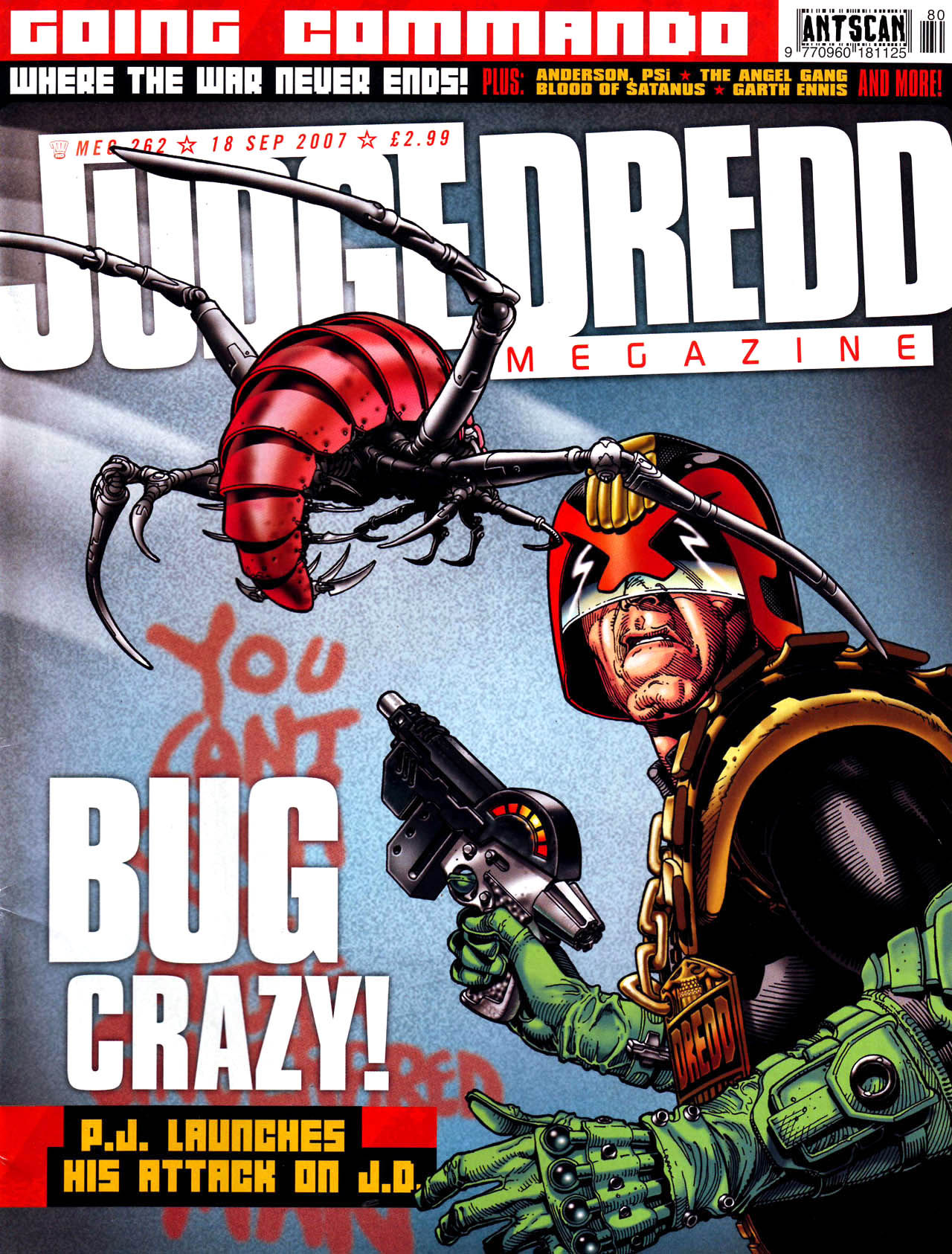 Read online Judge Dredd Megazine (Vol. 5) comic -  Issue #262 - 1