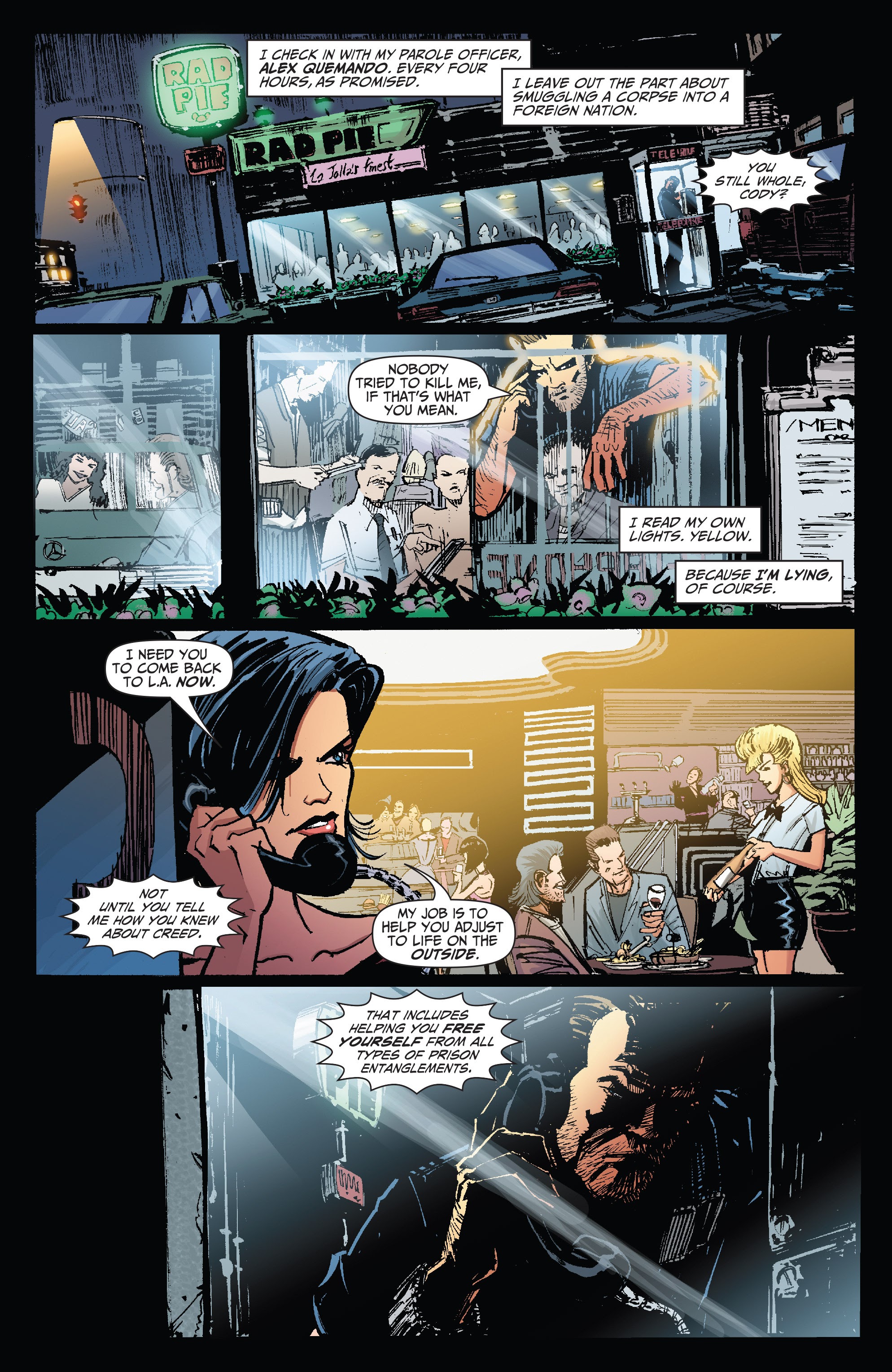 Read online Ex-Con comic -  Issue #4 - 6