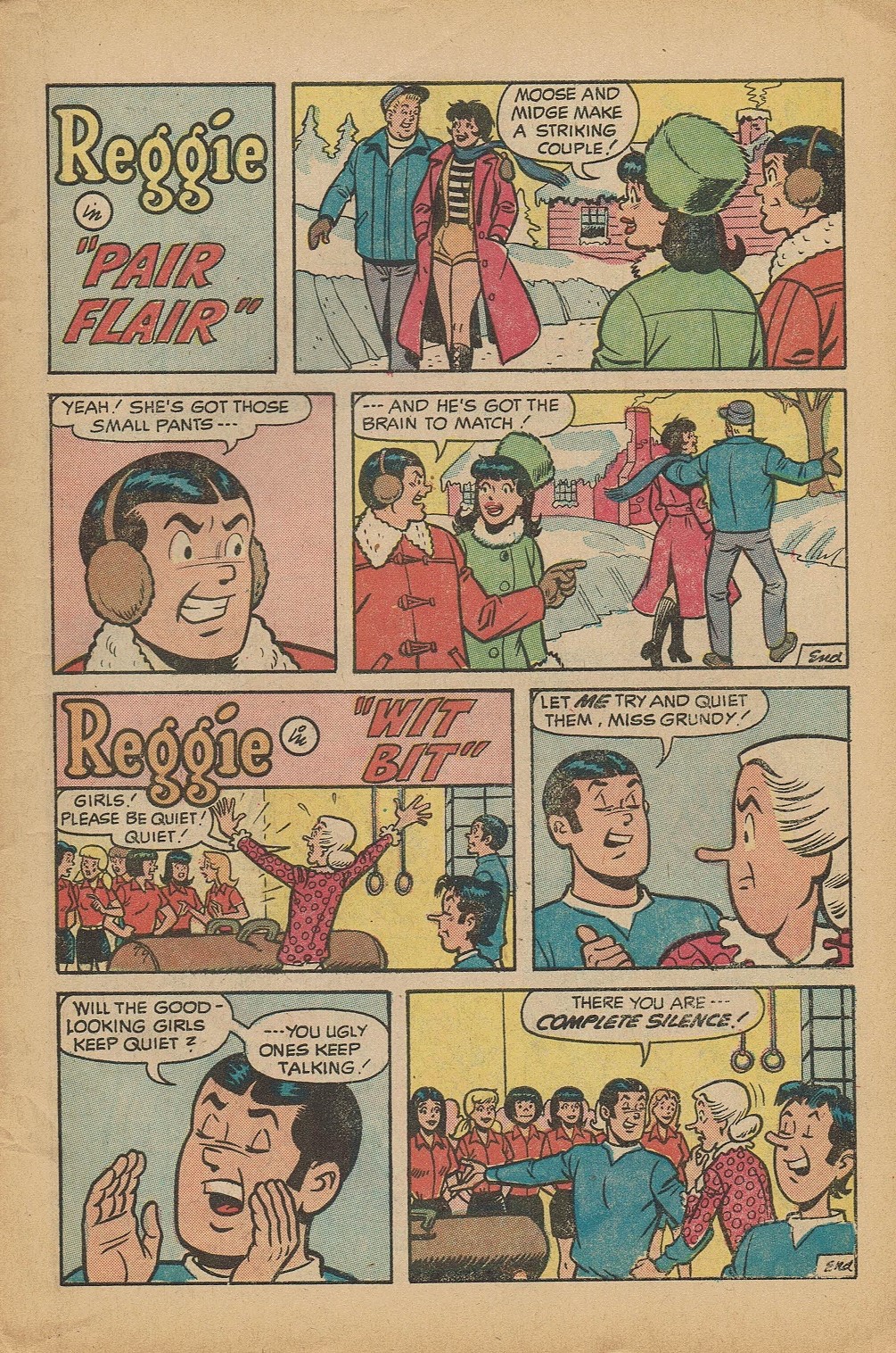 Read online Reggie's Wise Guy Jokes comic -  Issue #24 - 7