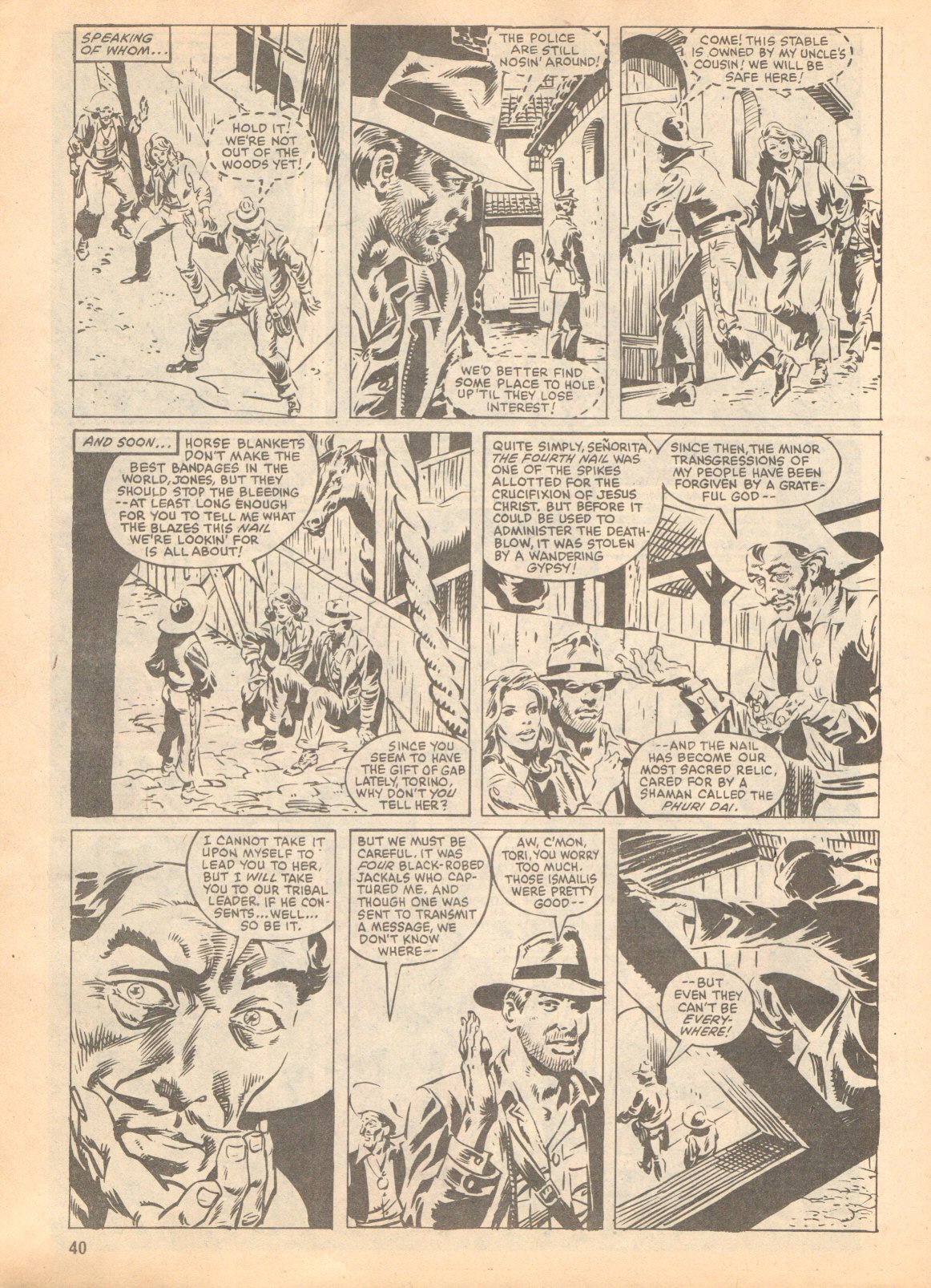 Read online Indiana Jones comic -  Issue #9 - 40