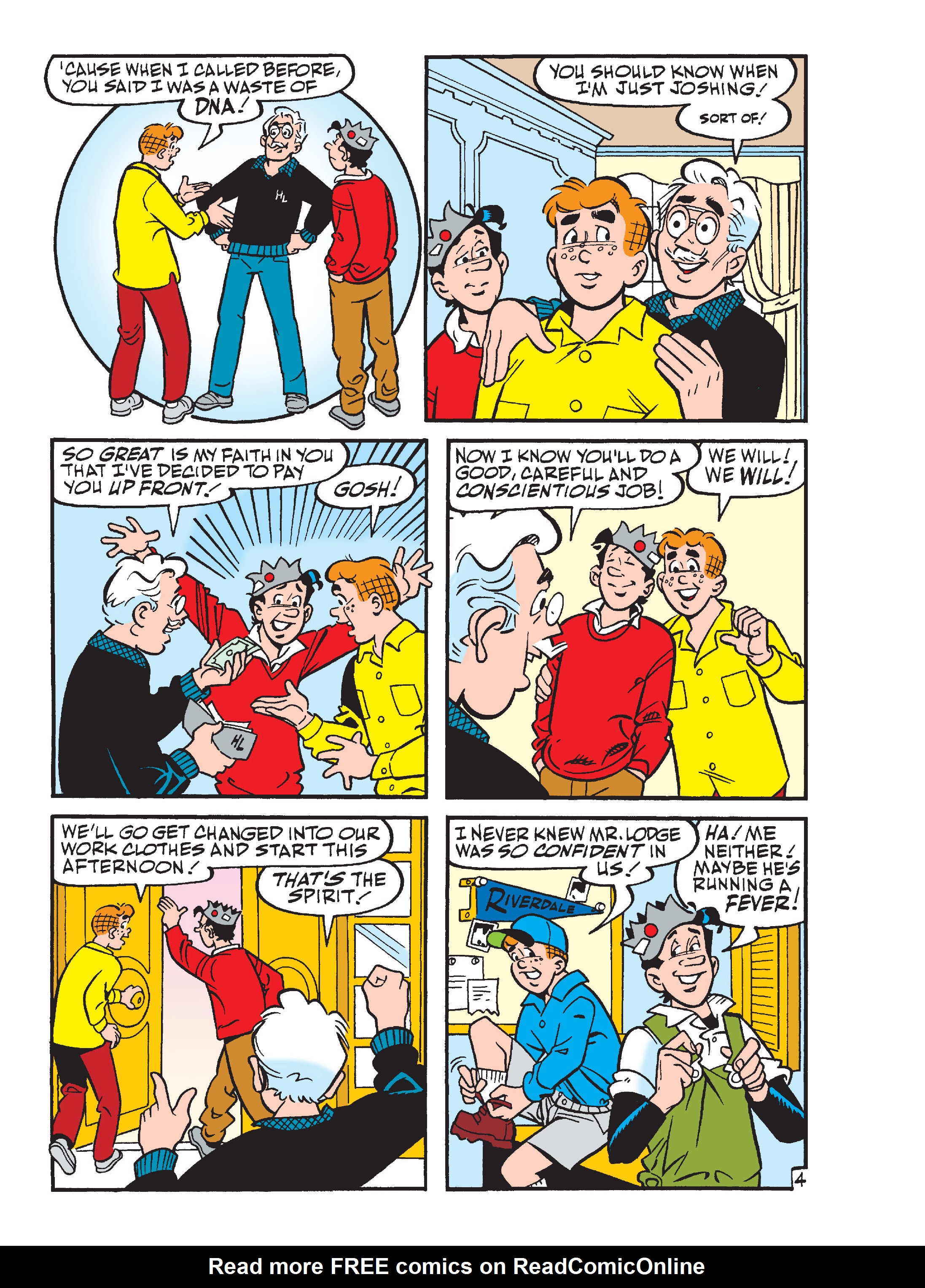 Read online Archie's Double Digest Magazine comic -  Issue #302 - 96