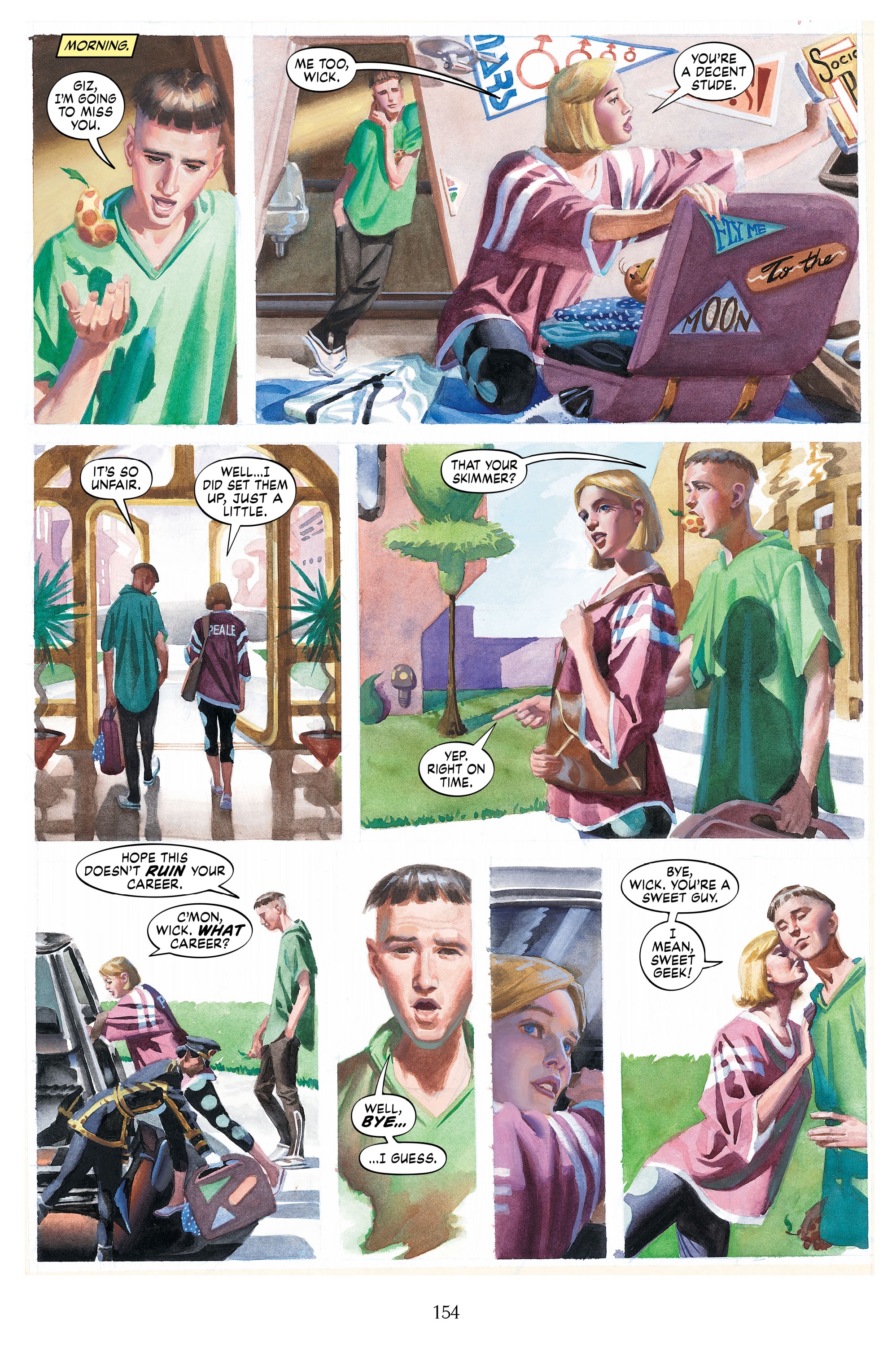 Read online Nexus Newspaper Strips: The Coming of Gourmando comic -  Issue # TPB (Part 2) - 53