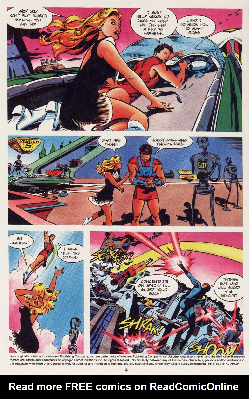 Read online Magnus Robot Fighter / Nexus comic -  Issue #2 - 6