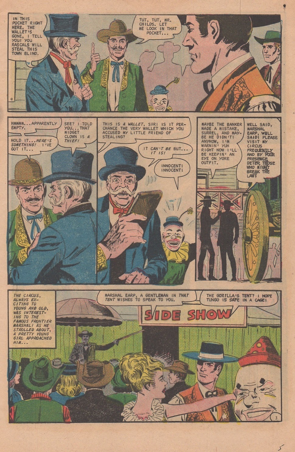 Read online Wyatt Earp Frontier Marshal comic -  Issue #72 - 5