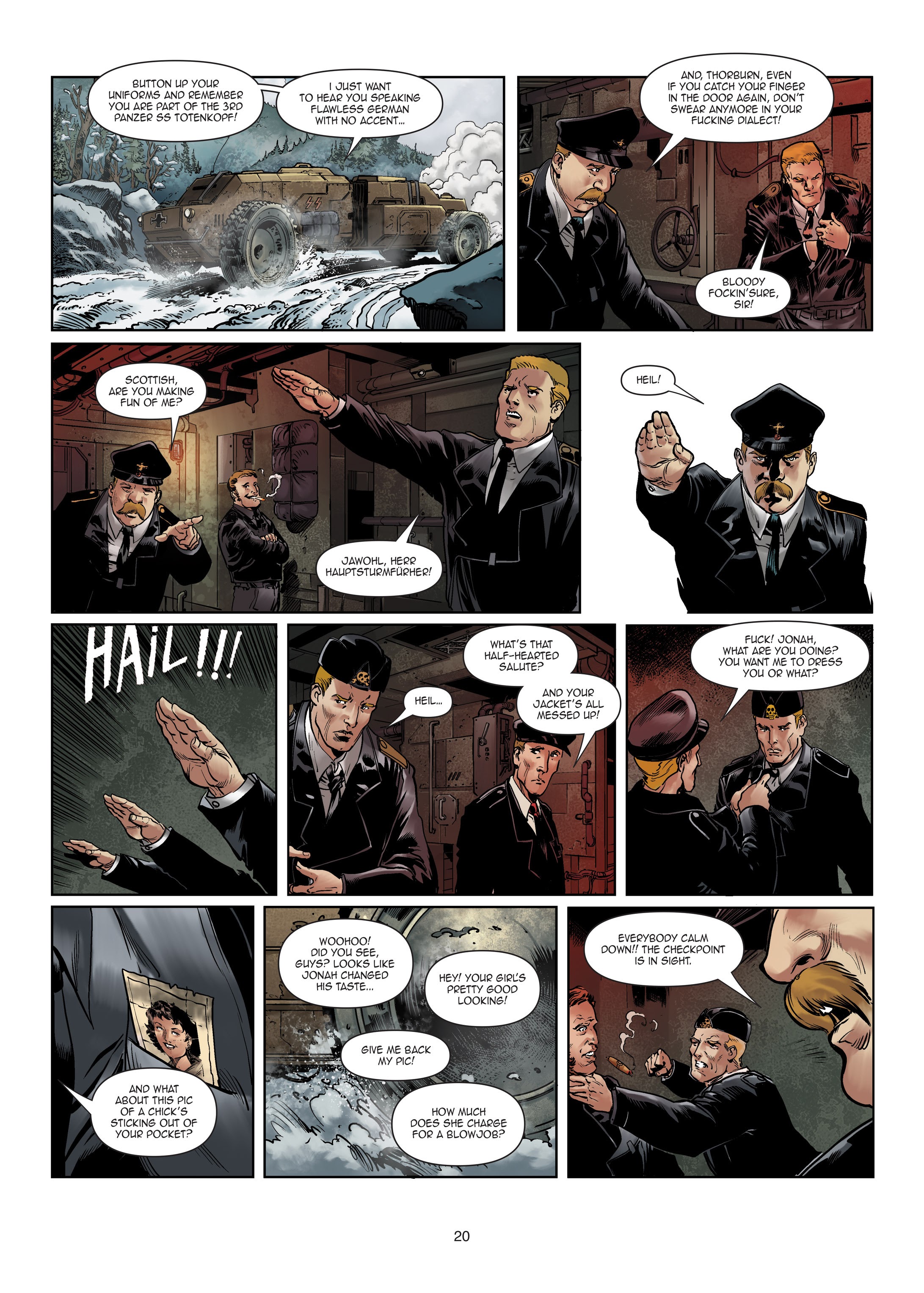 Read online Iron Squad comic -  Issue #5 - 20