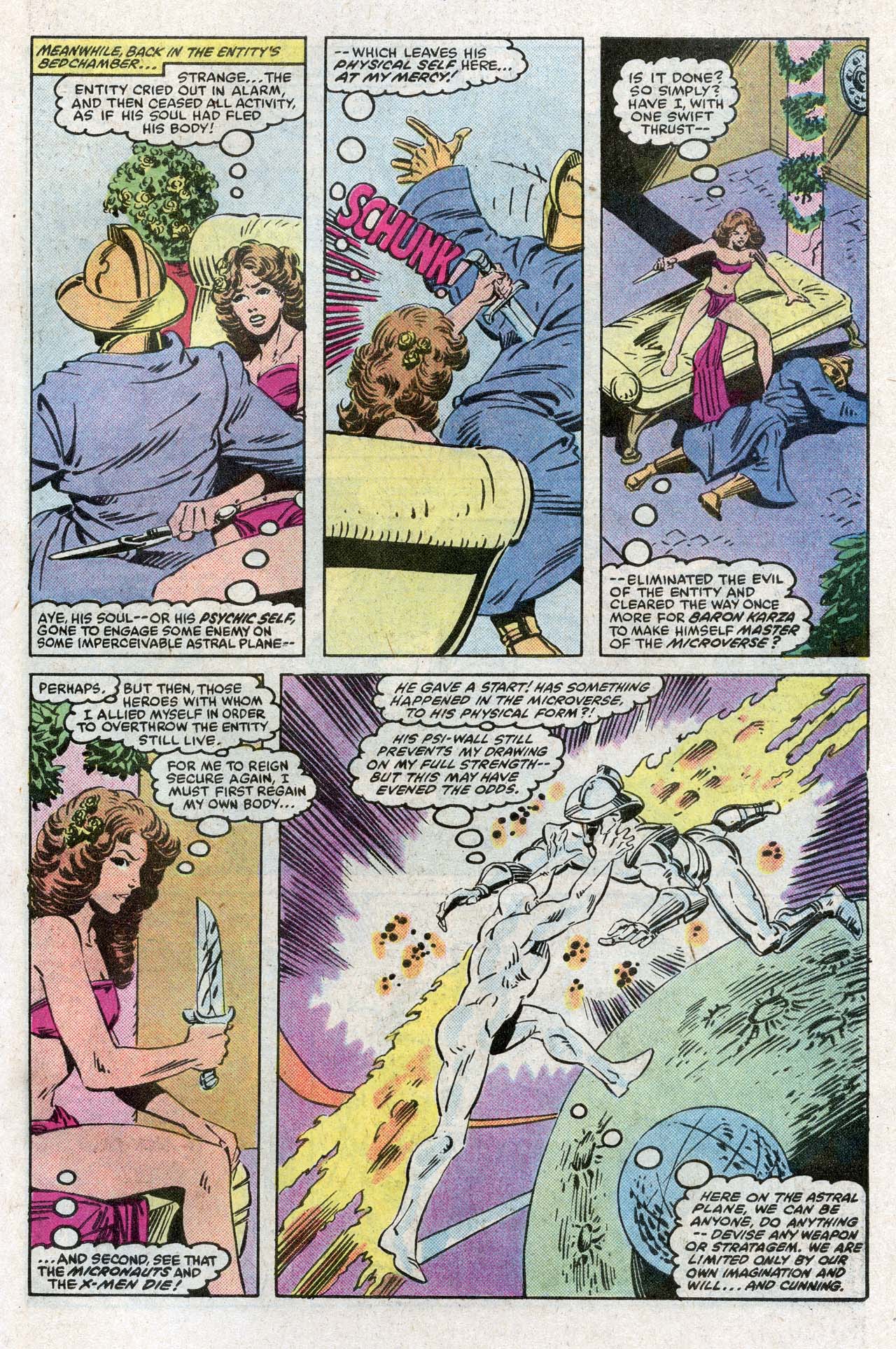 Read online The X-Men and the Micronauts comic -  Issue #3 - 26