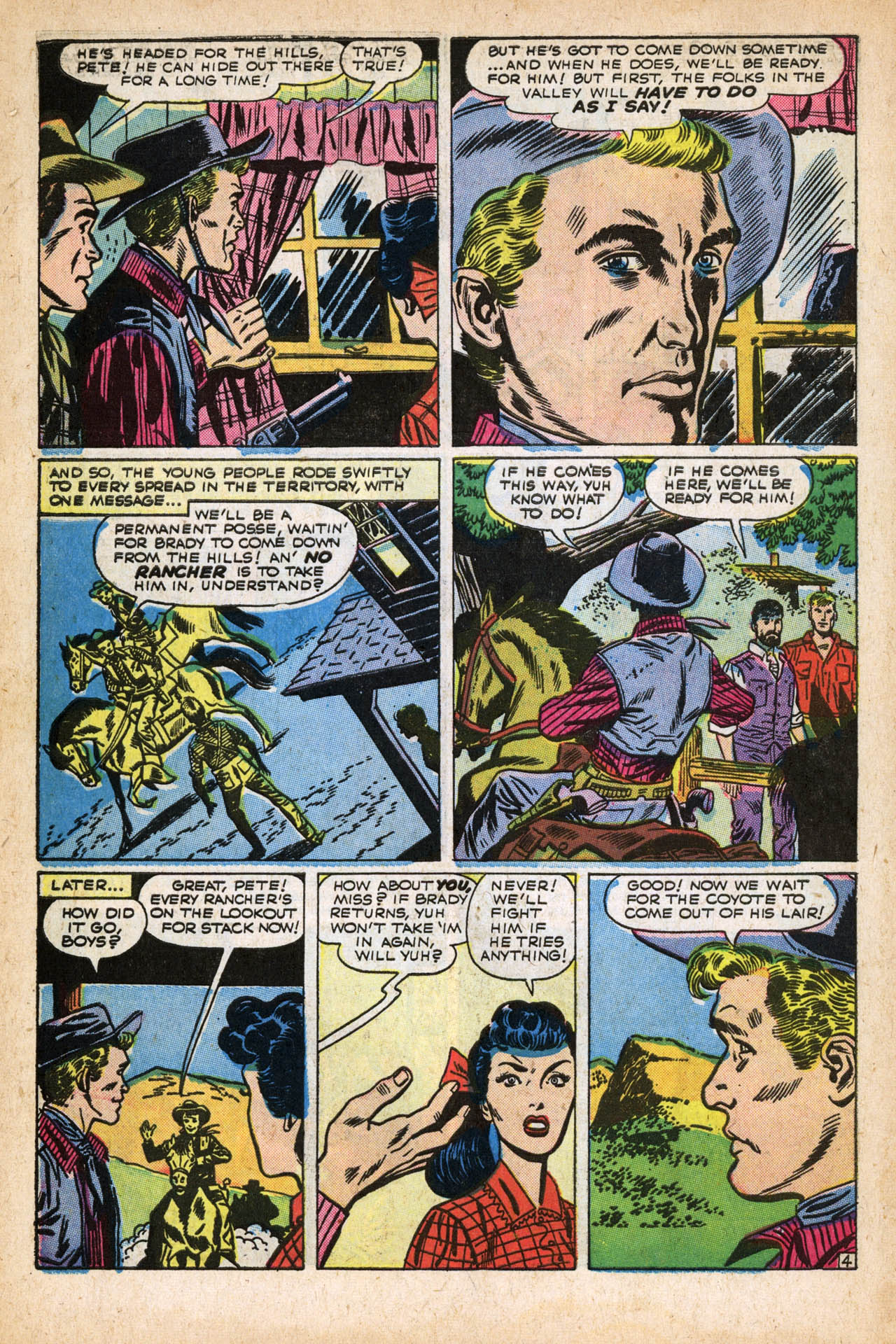 Read online Western Outlaws (1954) comic -  Issue #11 - 30