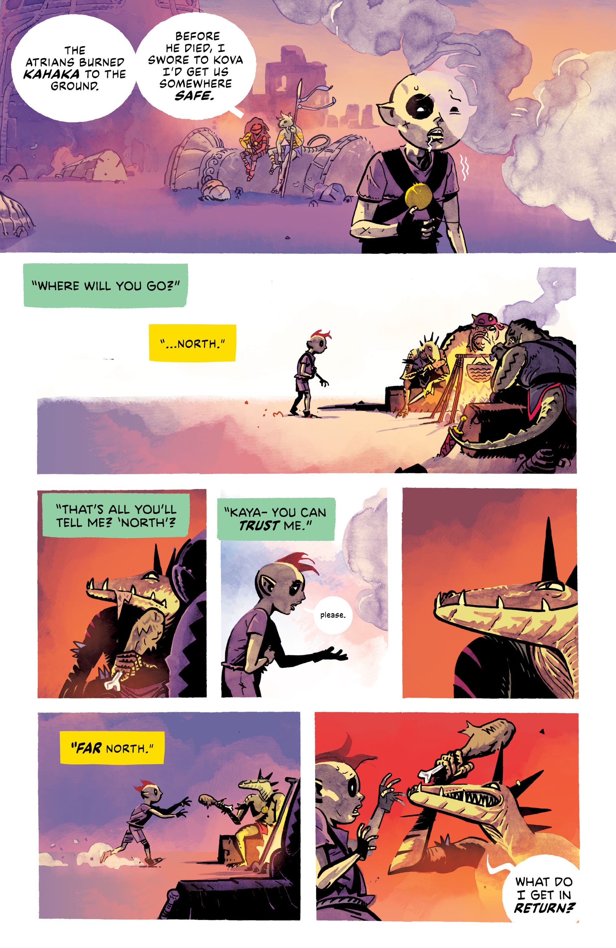 Read online Kaya comic -  Issue #1 - 21