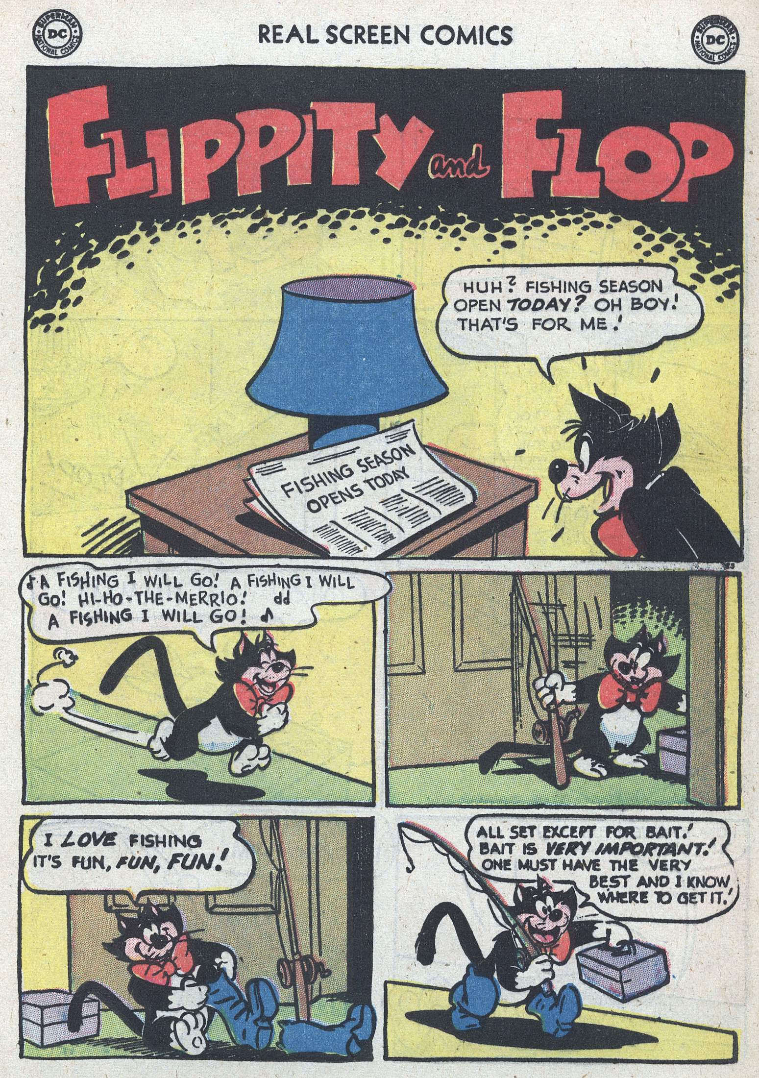 Read online Real Screen Comics comic -  Issue #65 - 21
