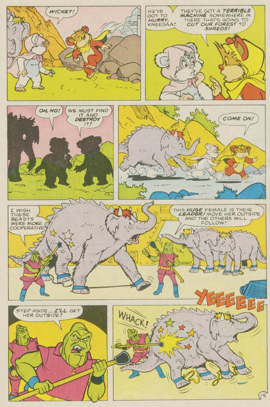 Read online Ewoks (1987) comic -  Issue #5 - 15