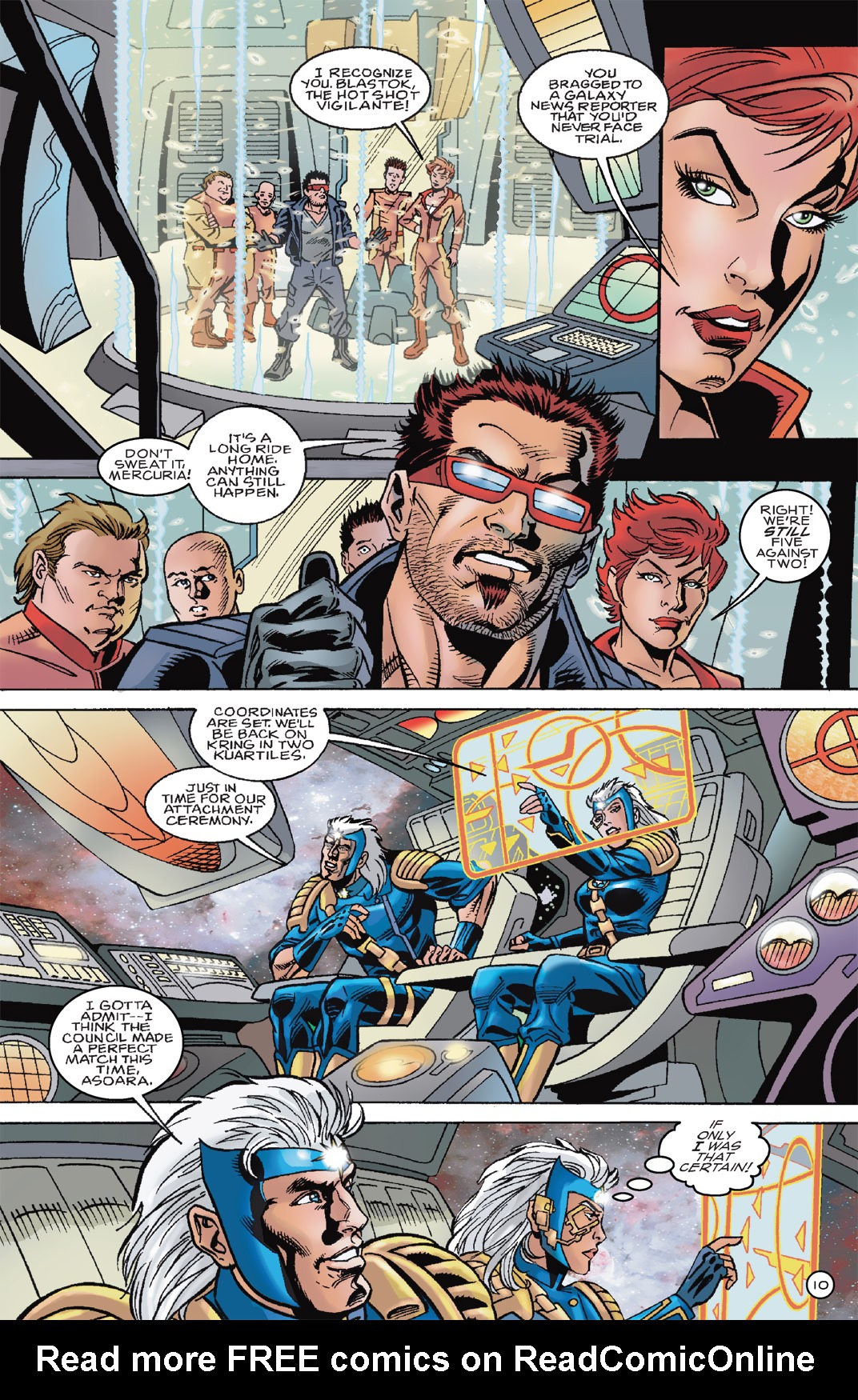 Read online Stan Lee's Mighty 7 comic -  Issue #1 - 12
