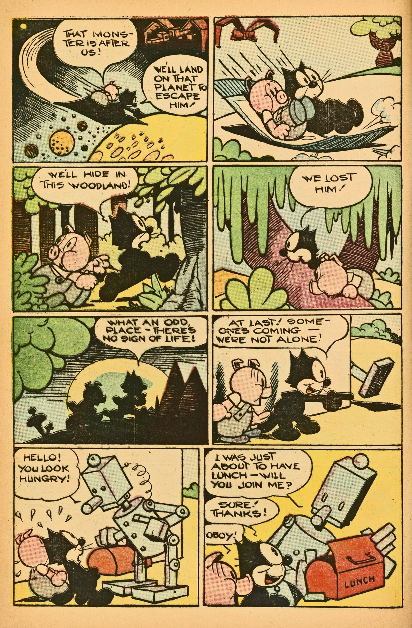 Read online Felix the Cat (1951) comic -  Issue #46 - 6