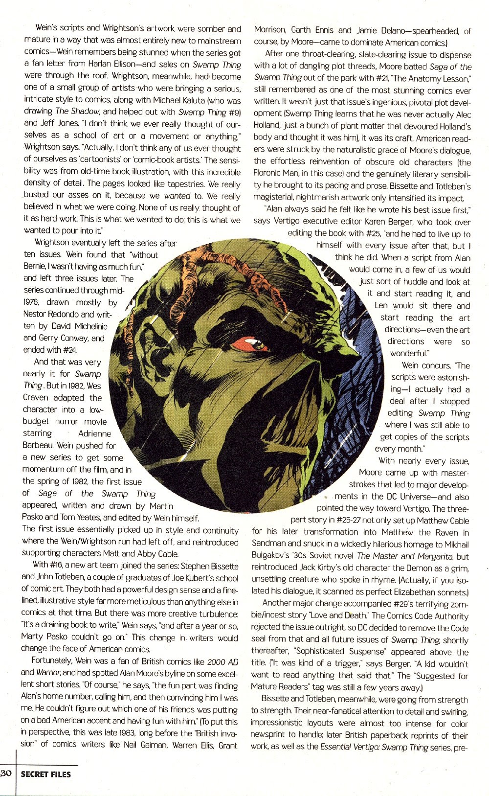 Read online Vertigo Secret Files & Origins: Swamp Thing comic -  Issue # Full - 27