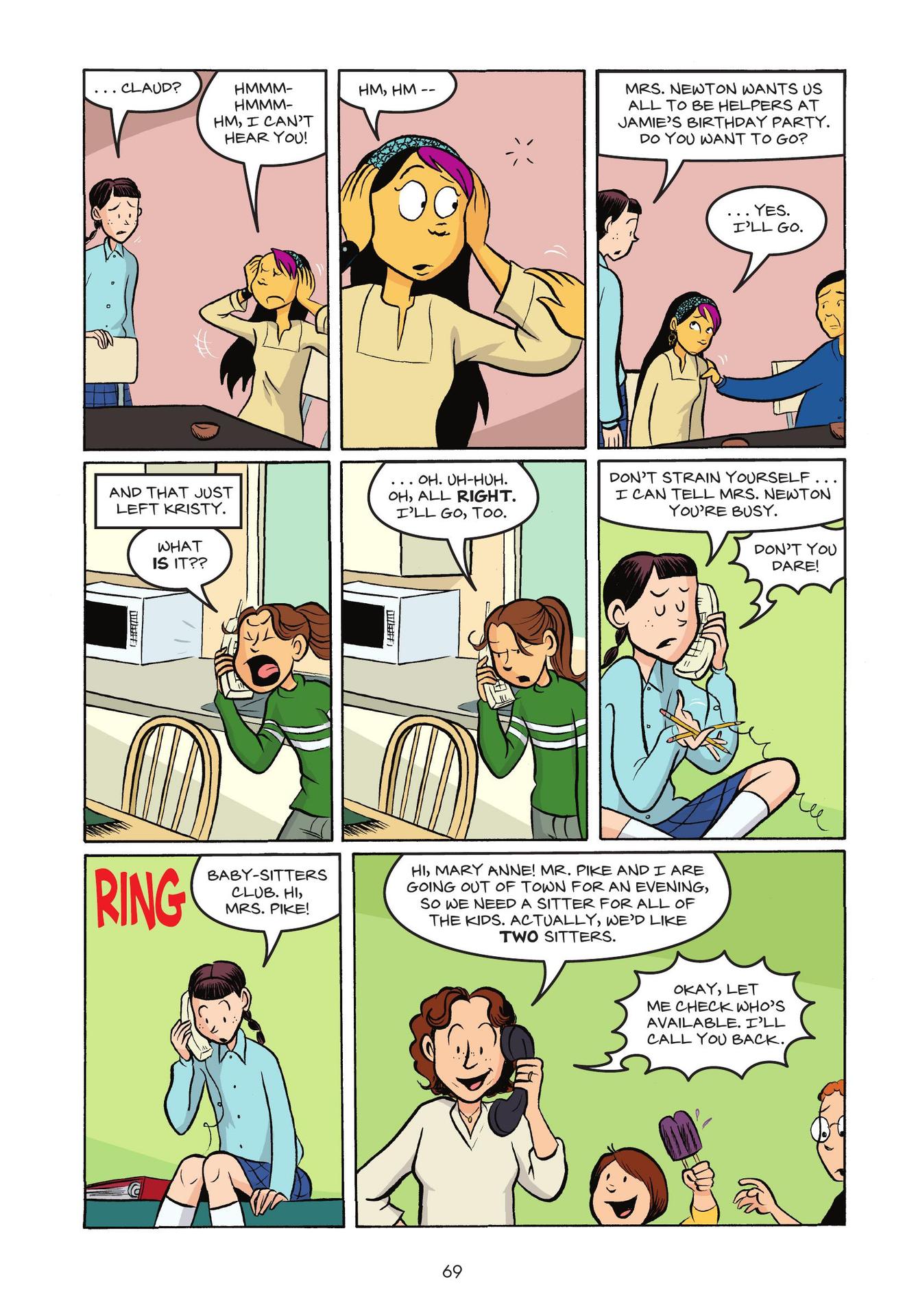 Read online The Baby-Sitters Club comic -  Issue # TPB 3 (Part 1) - 75