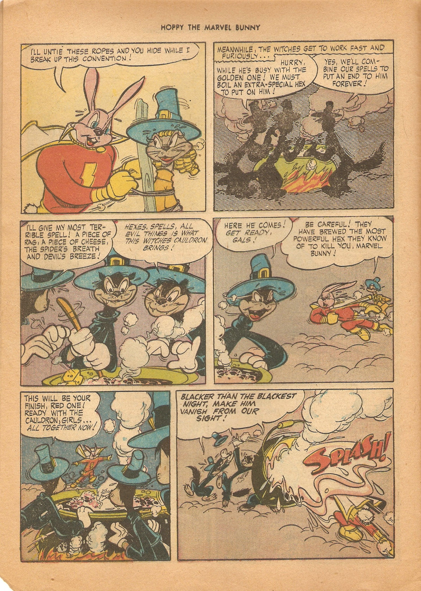 Read online Hoppy The Marvel Bunny comic -  Issue #9 - 10