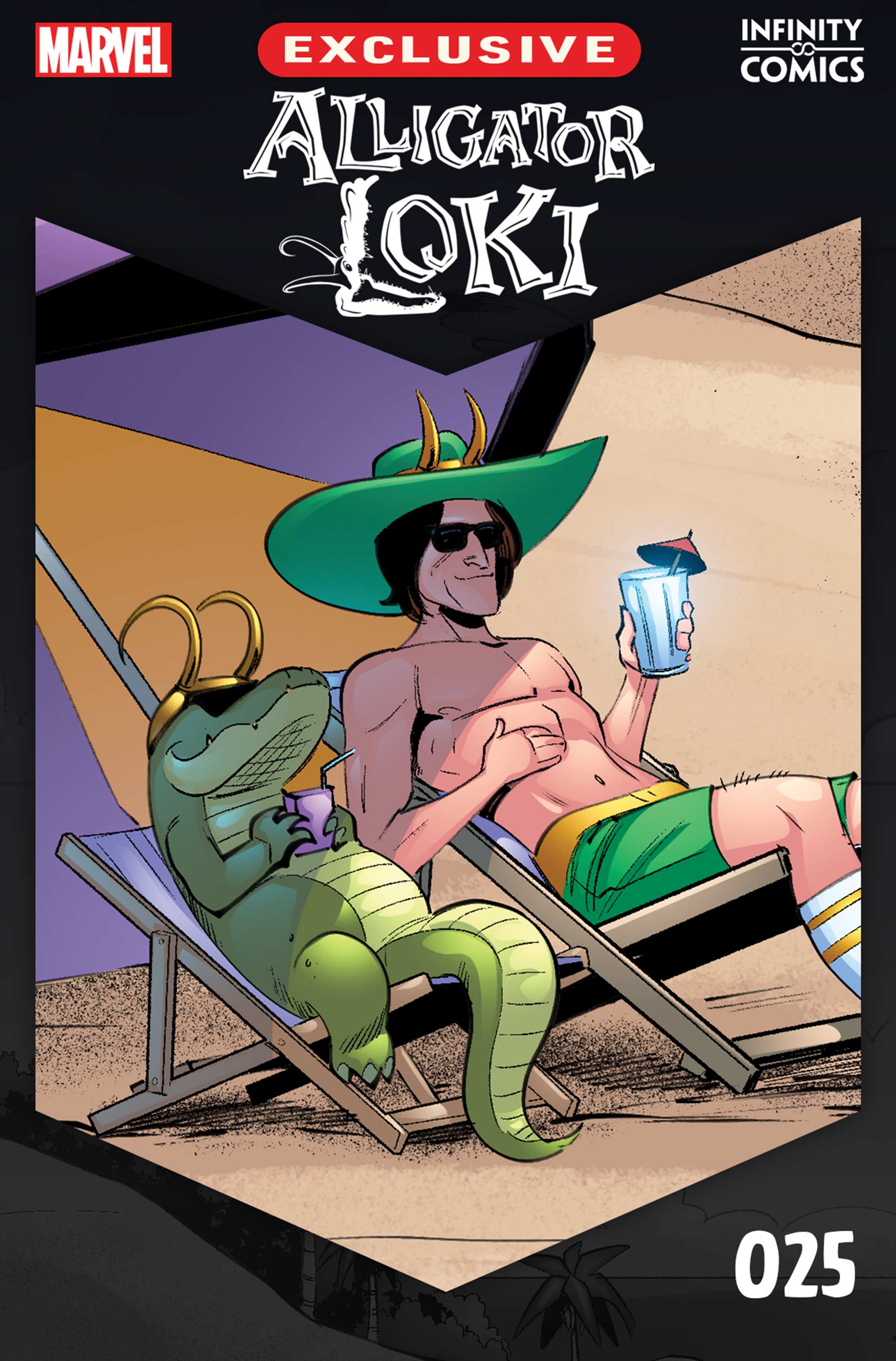 Read online Alligator Loki: Infinity Comic comic -  Issue #25 - 1