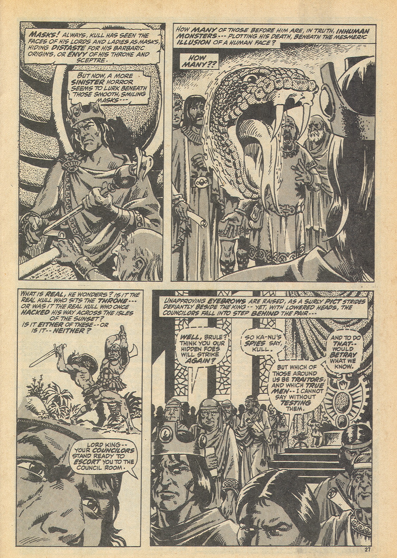 Read online The Savage Sword of Conan (1975) comic -  Issue #4 - 27