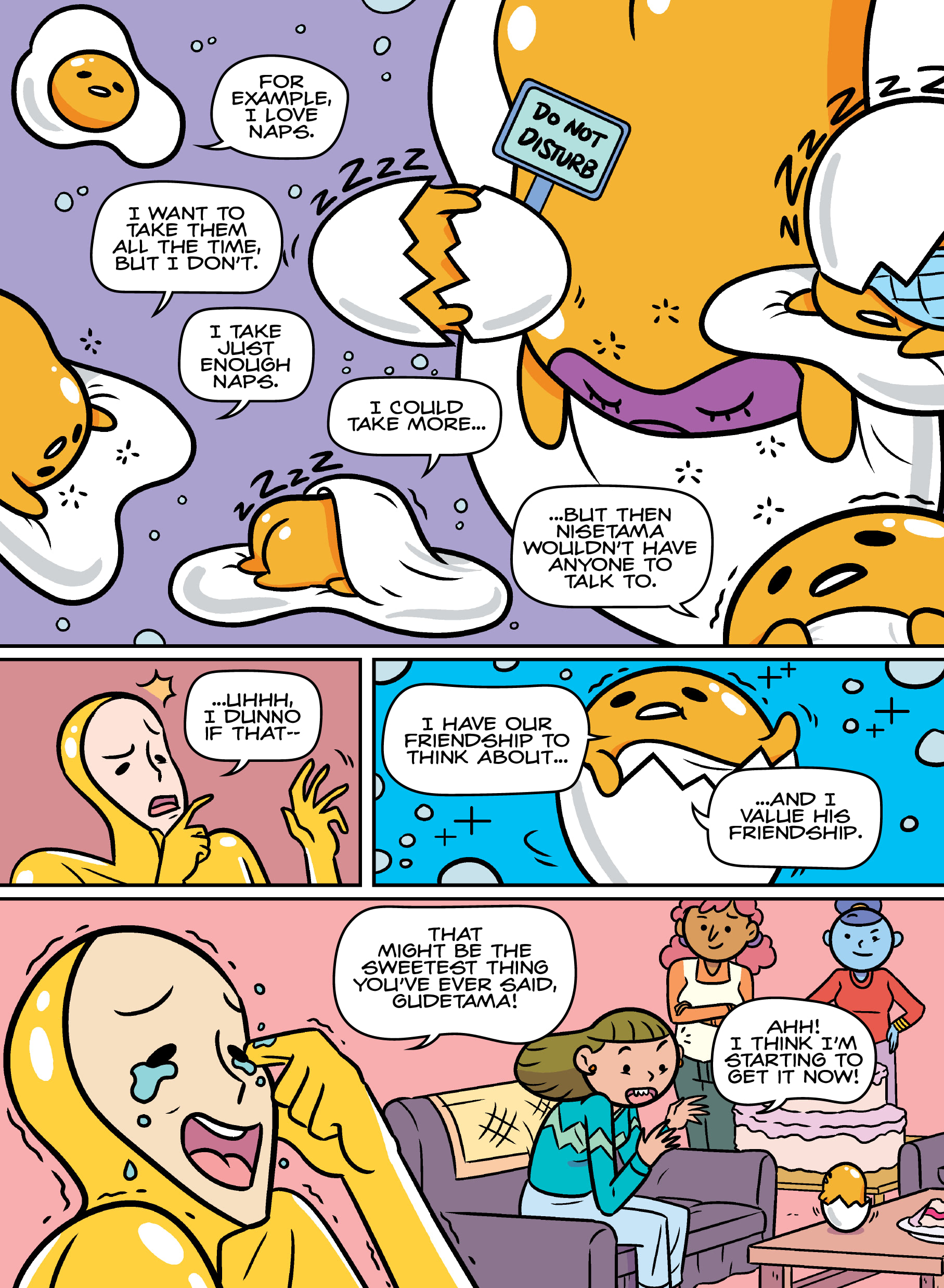 Read online Gudetama comic -  Issue # Mindfulness for the Lazy - 28