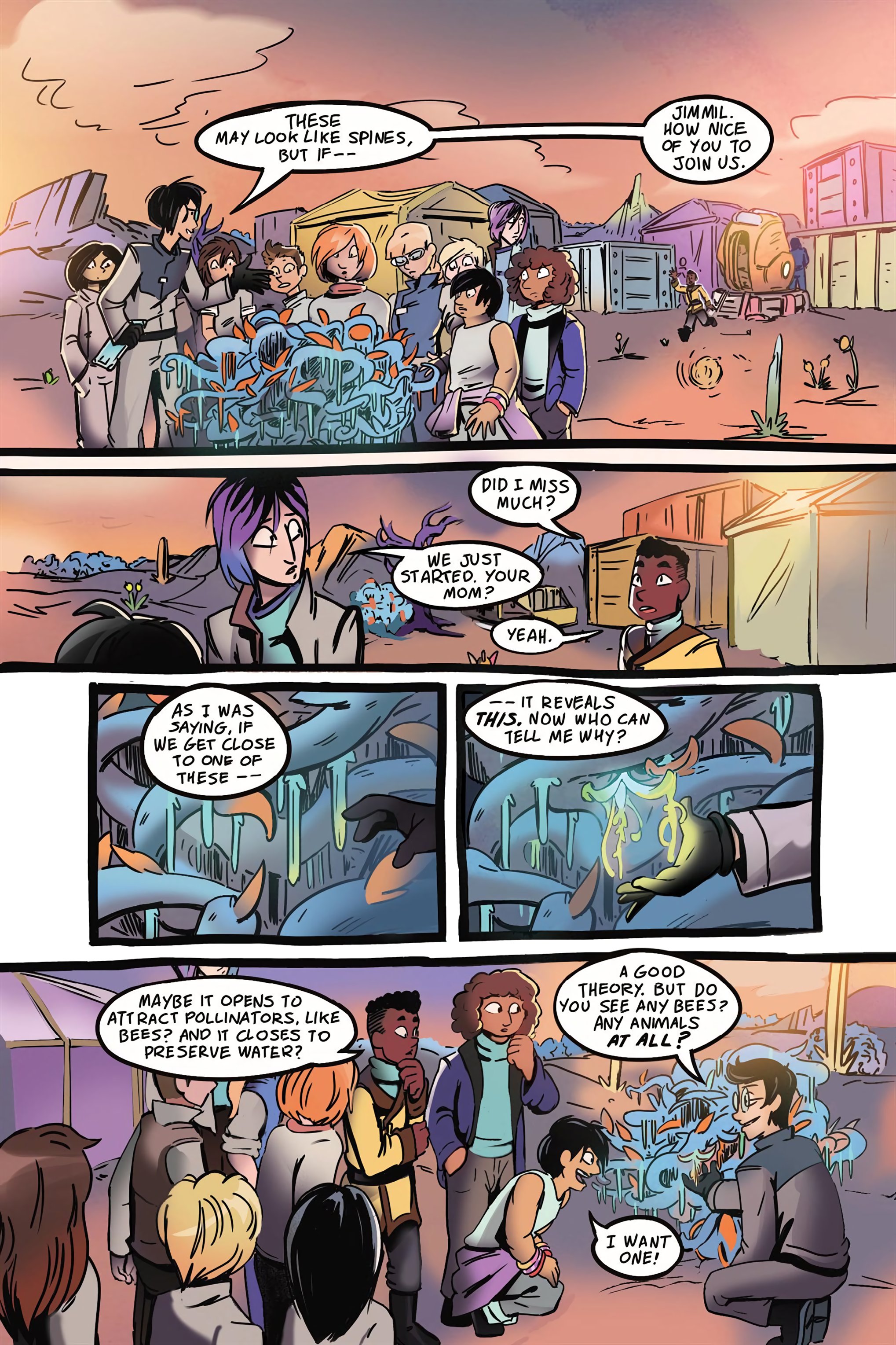 Read online Cosmic Cadets: Contact! comic -  Issue # TPB (Part 1) - 13