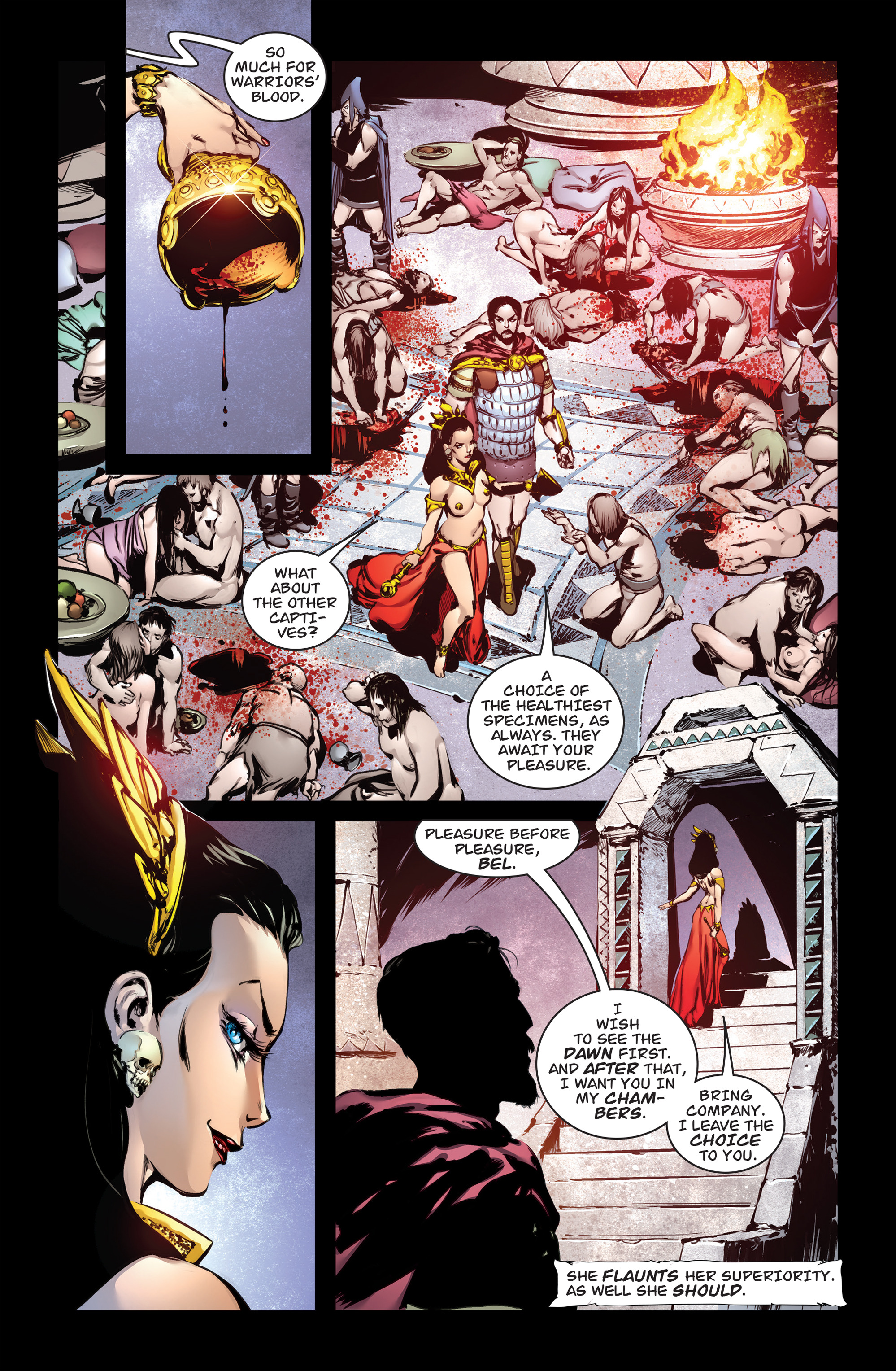 Read online Queen of Vampires comic -  Issue #1 - 11