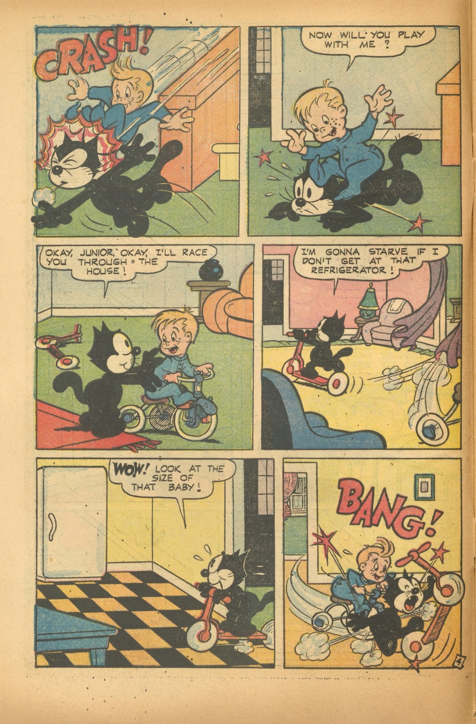 Read online Felix the Cat (1951) comic -  Issue #31 - 6