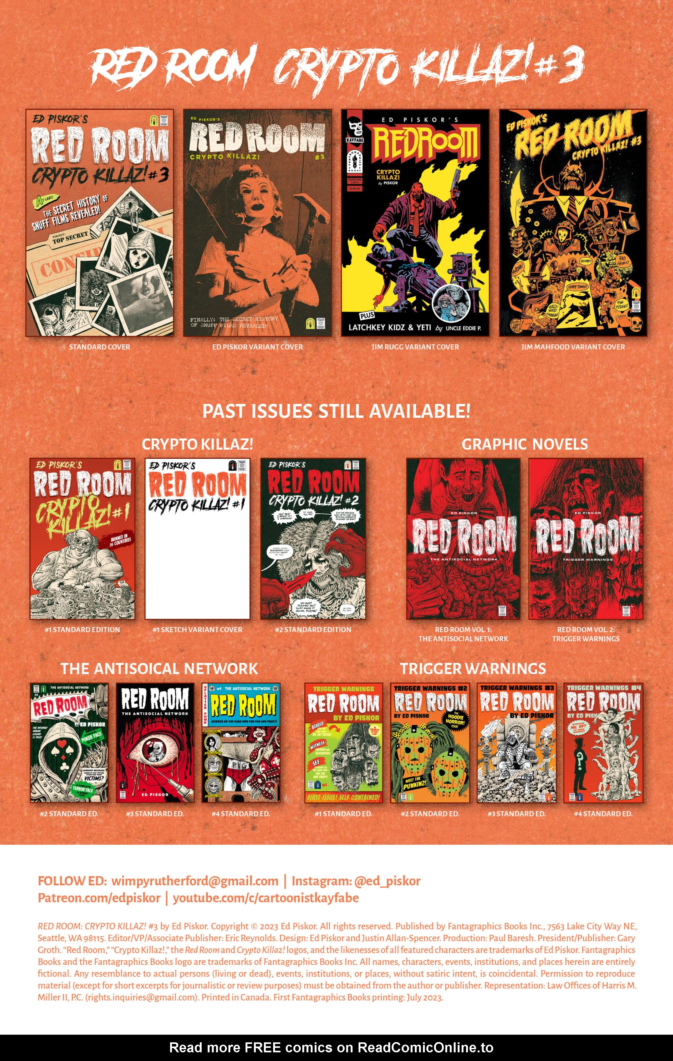 Read online Red Room: Crypto Killaz comic -  Issue #3 - 2