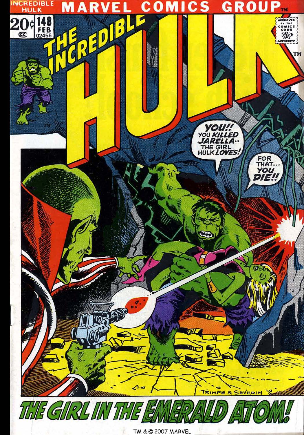Read online The Incredible Hulk (1968) comic -  Issue #148 - 1