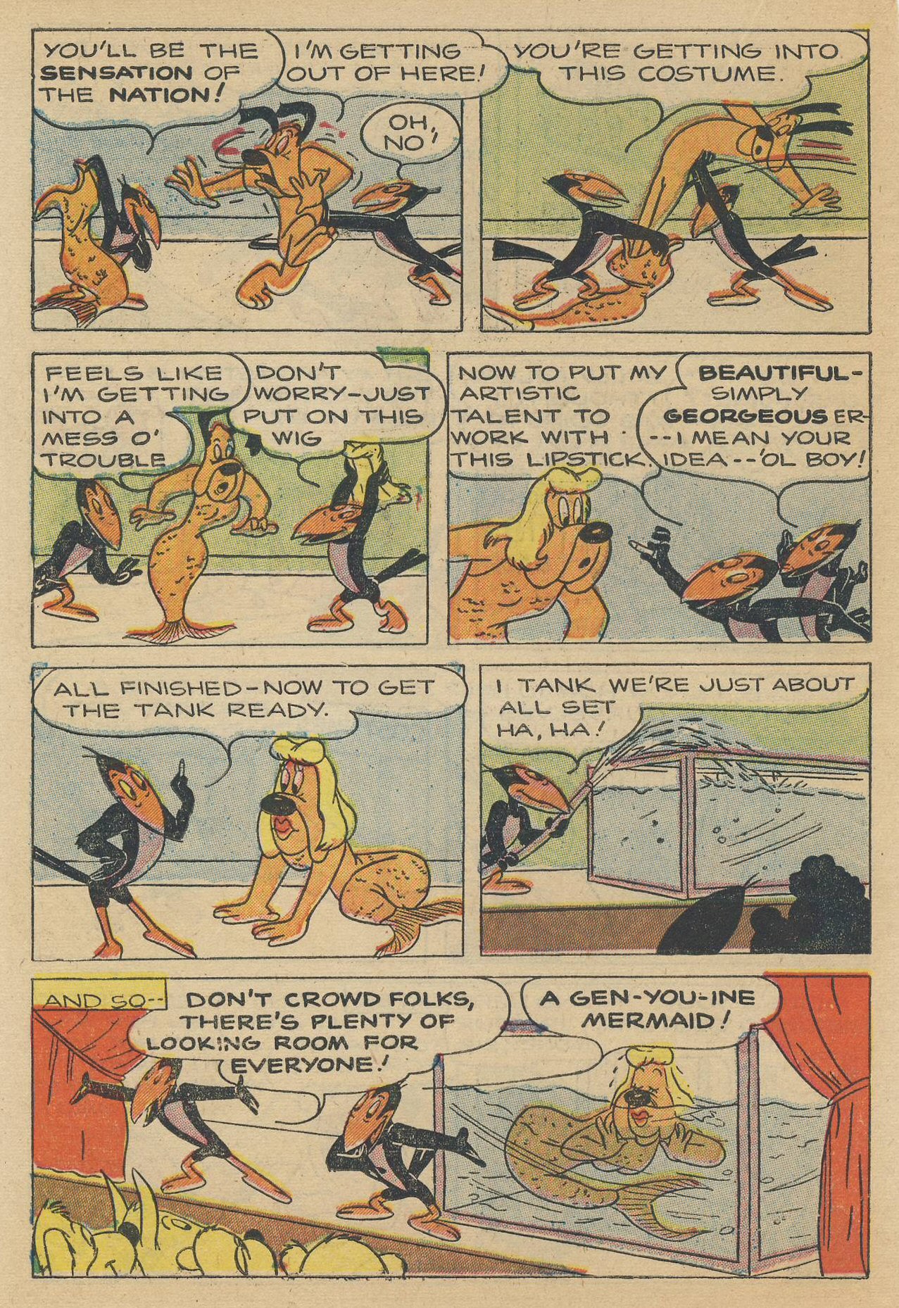 Read online Paul Terry's Mighty Mouse Comics comic -  Issue #45 - 70